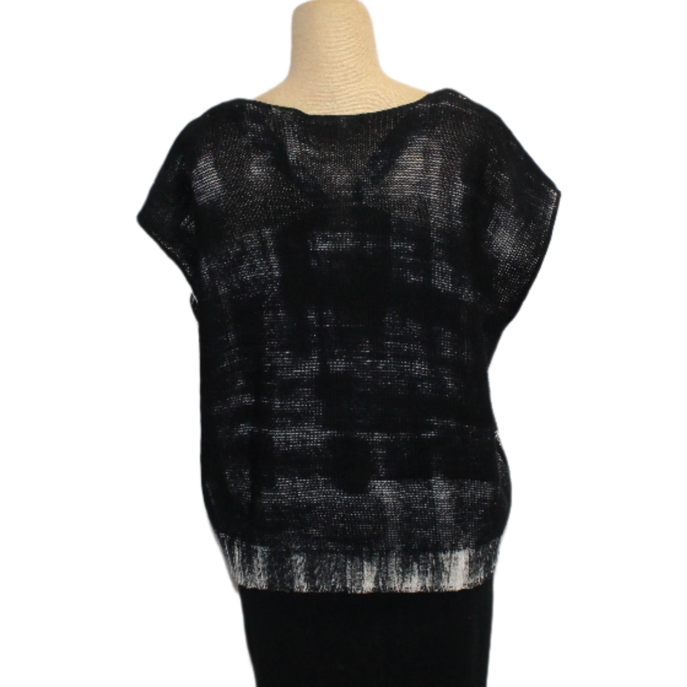 Pier Antonio Gaspari Sweater, Black/White S