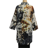 Adverb Shirt, Therefore, Black Smoke, Rust/Brown/Grey/Black M & L