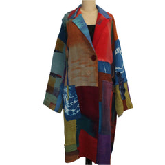 Holly Badgley Coat, Taya Dervish Patch, Multi-Silks, L/XL