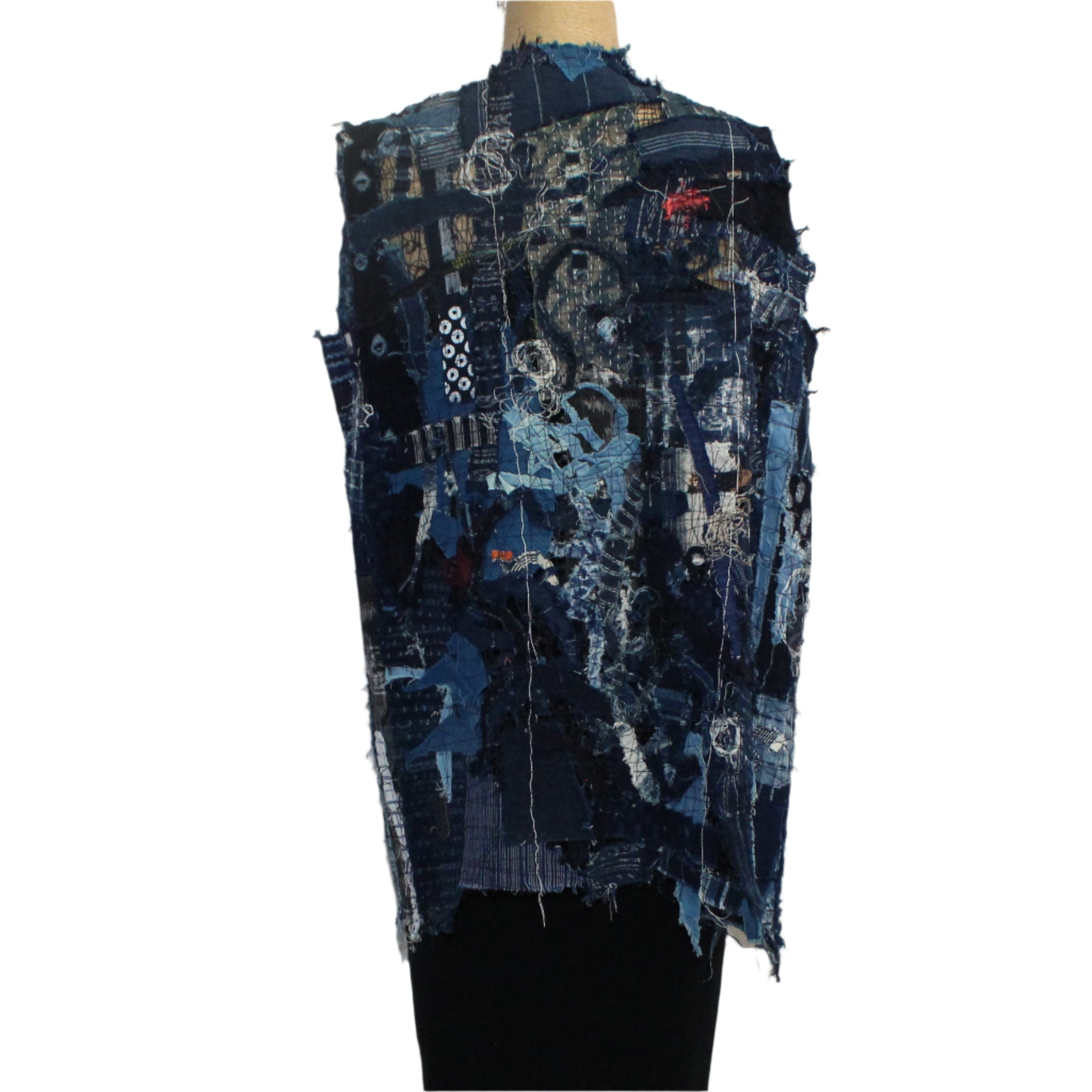 Holly Badgley Vest, Mix Indigos, S/M