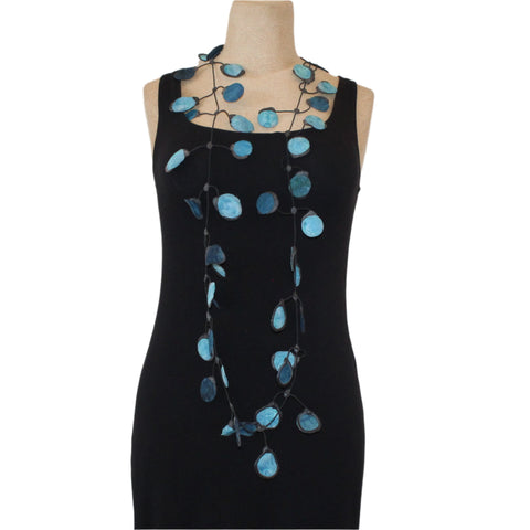 Annemieke Broenink Necklace, Ink, Blue