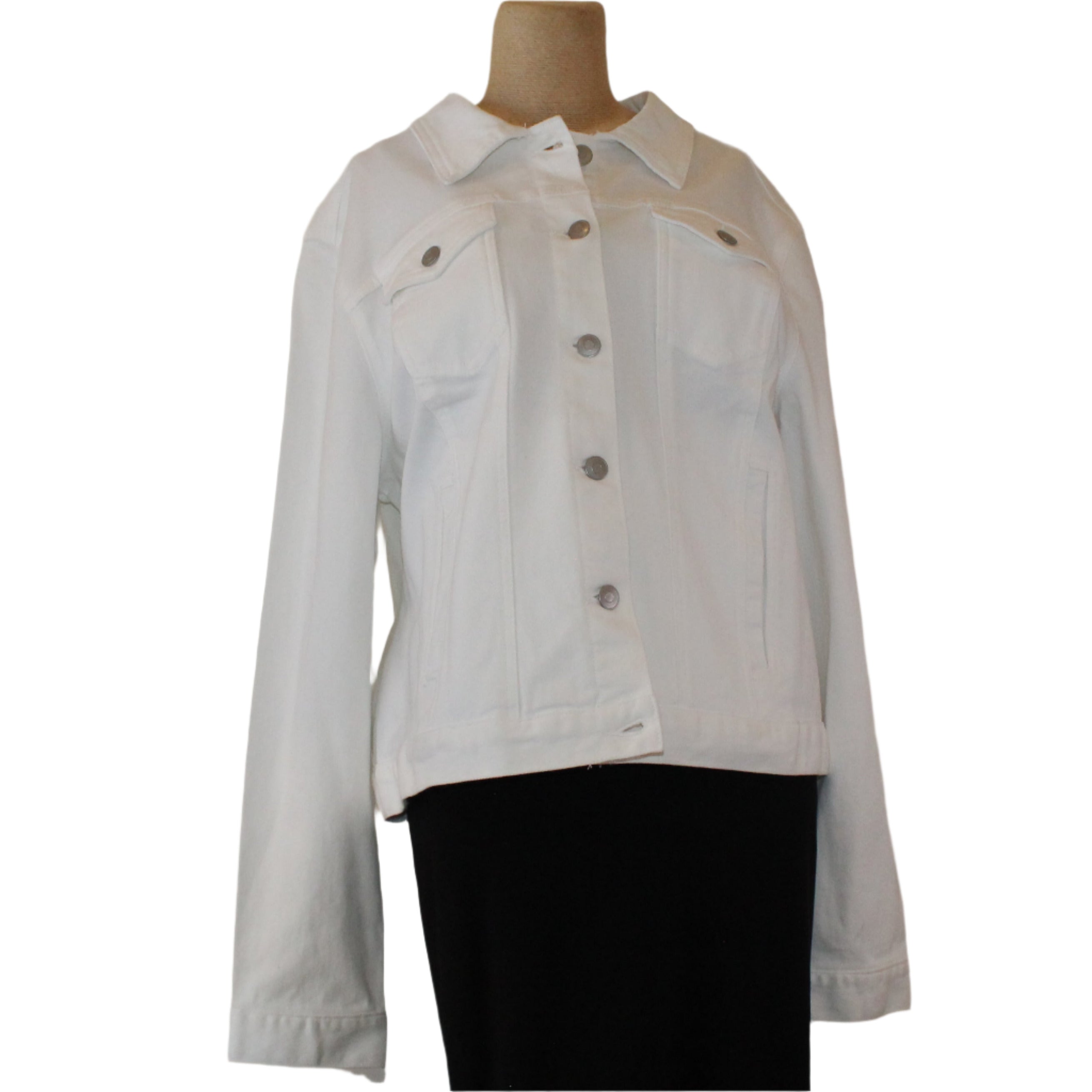 Patty Vizza Jacket, Native American Feather Elders, White/Multi M