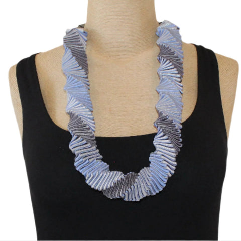 Ellen Sue Gordon Necklace, Bluebird Mist Twist