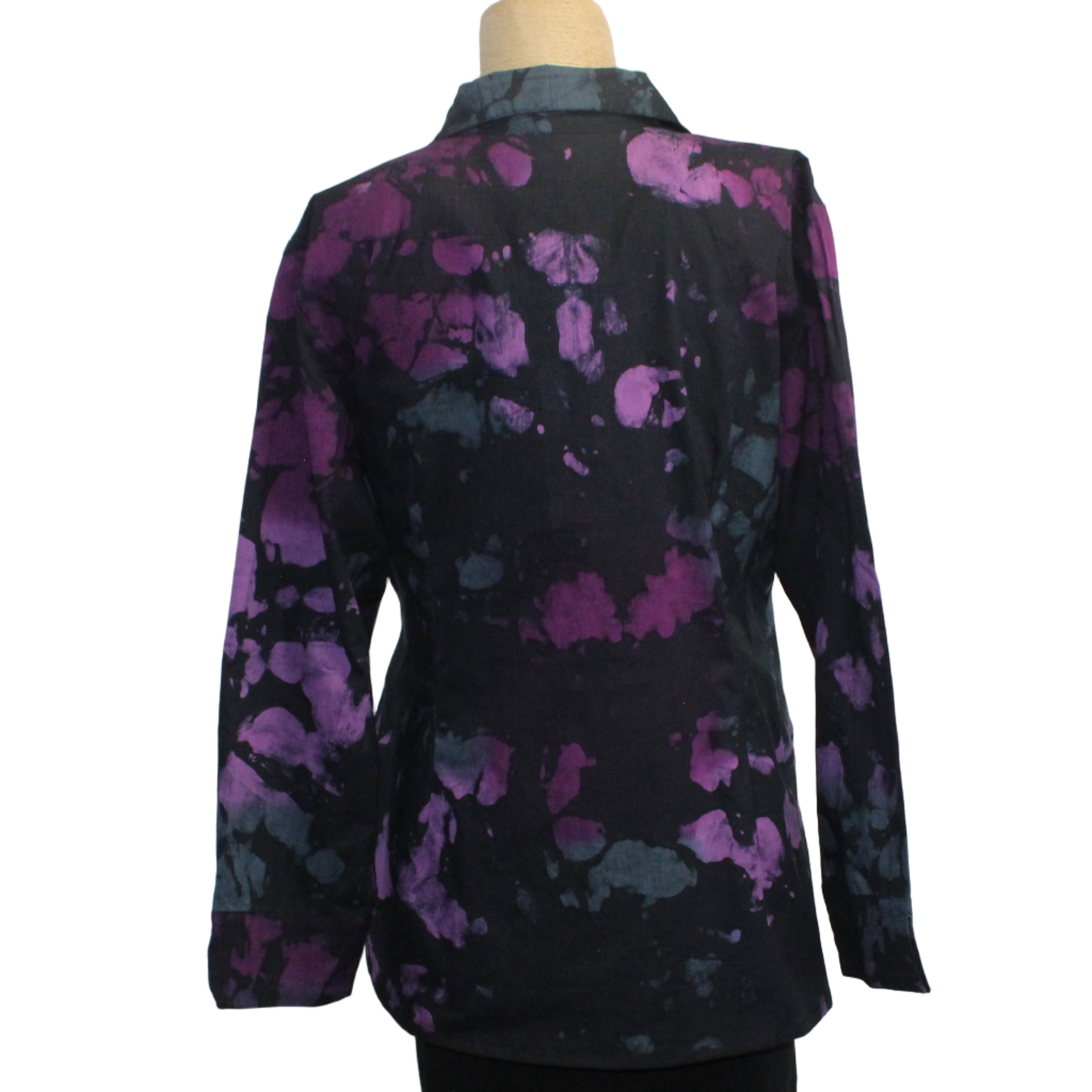 Adverb Shirt, Over, Seaglass, Violet/Slate/Black M