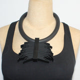 Michaela Malin Necklace, Pogada Black