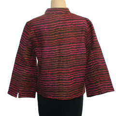 Neeru Kumar Jacket, Violet/Red/Black, XS