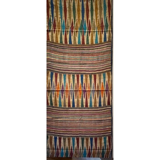 Darshan Shah Shawl, Kantha, Taupe/Multi-Color