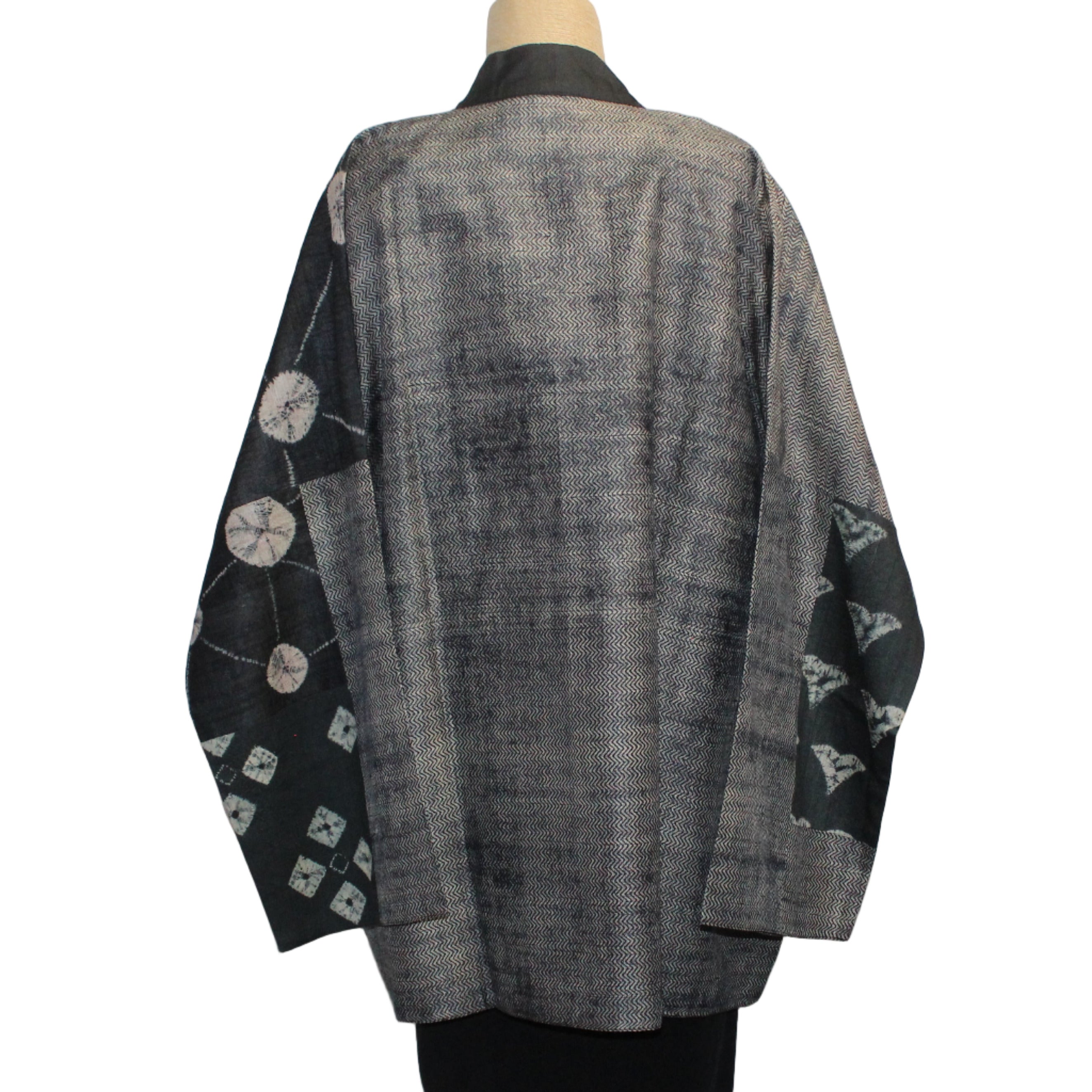 Darshan Shah Jacket, Black/Beige M/L