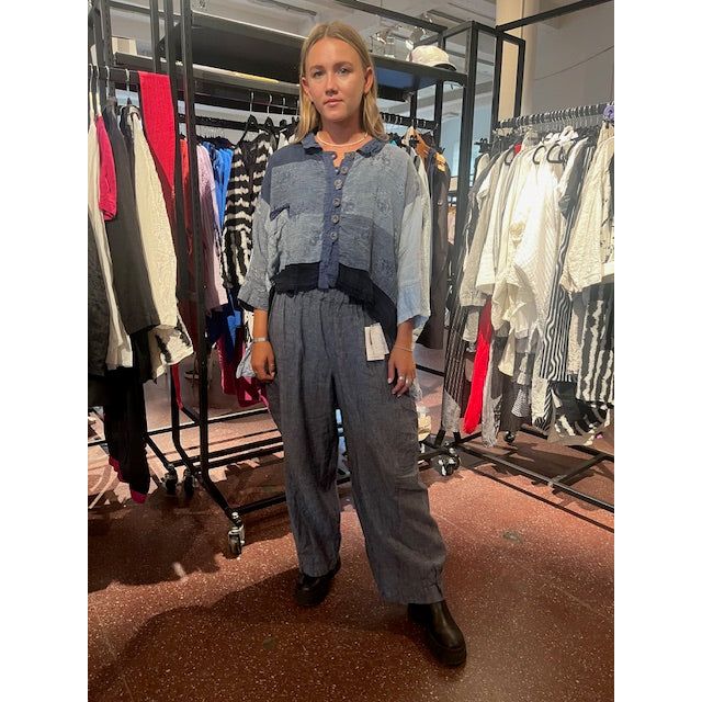 Mara Gibbucci Shirt, Blues S/M & M/L