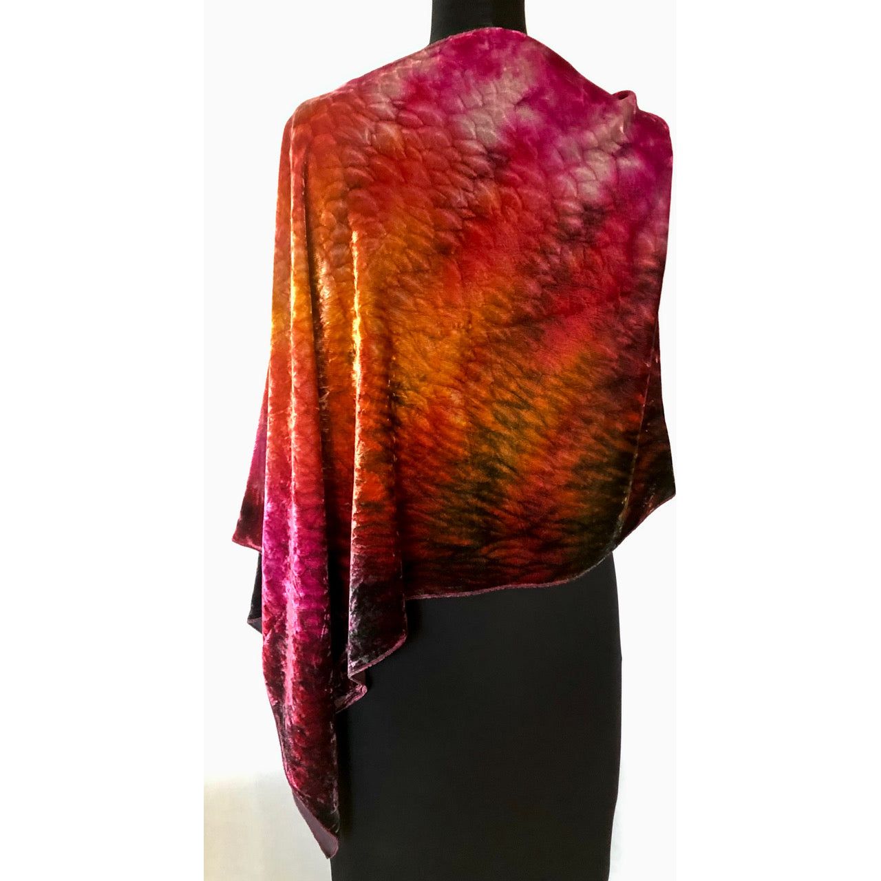 Doshi Poncho, Winsome, Velvet Tabasco, OS Fits S-XL