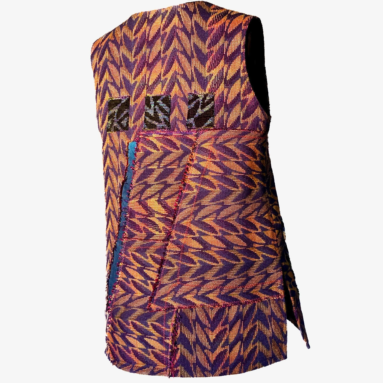 Joyce Wilkerson Vest, Eucalyptus, M