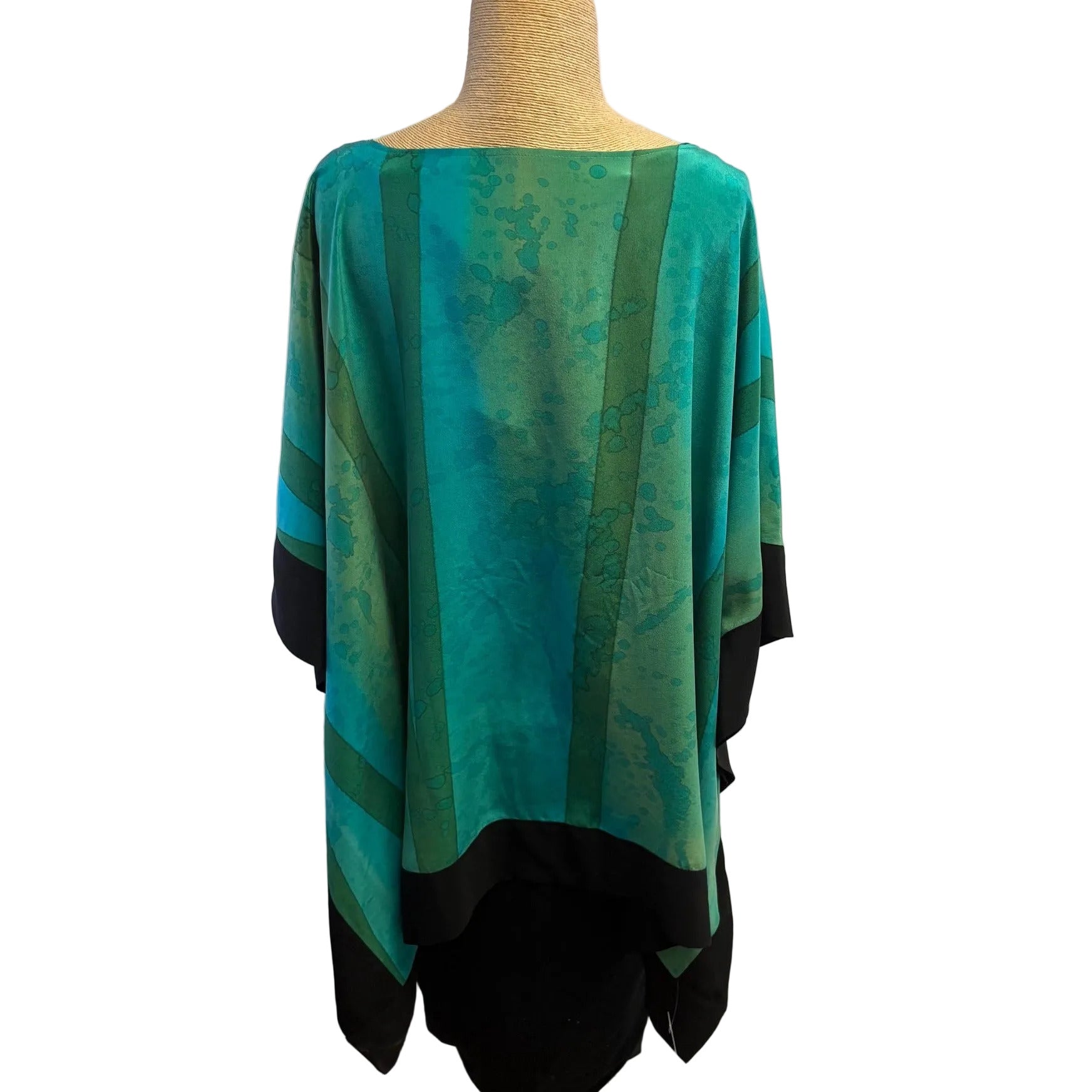 Kay Chapman Tunic, Elia, Splatter, Seafoam, OS