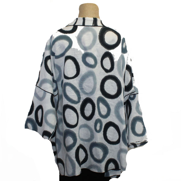 Kay Chapman Jacket, Origami, Grey/White/Black, M/L