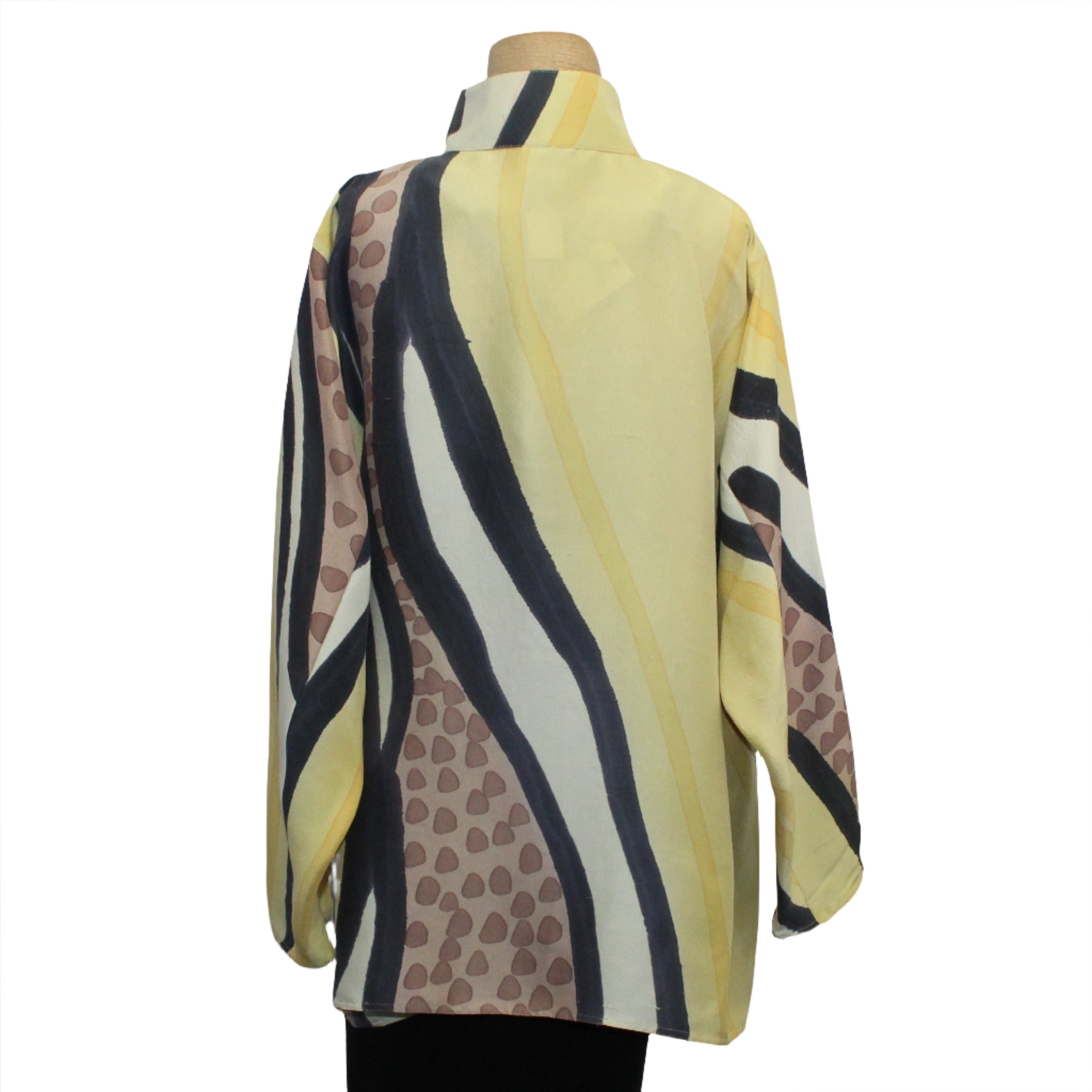 Kay Chapman Shirt, Issey, Yellow/Tan, L
