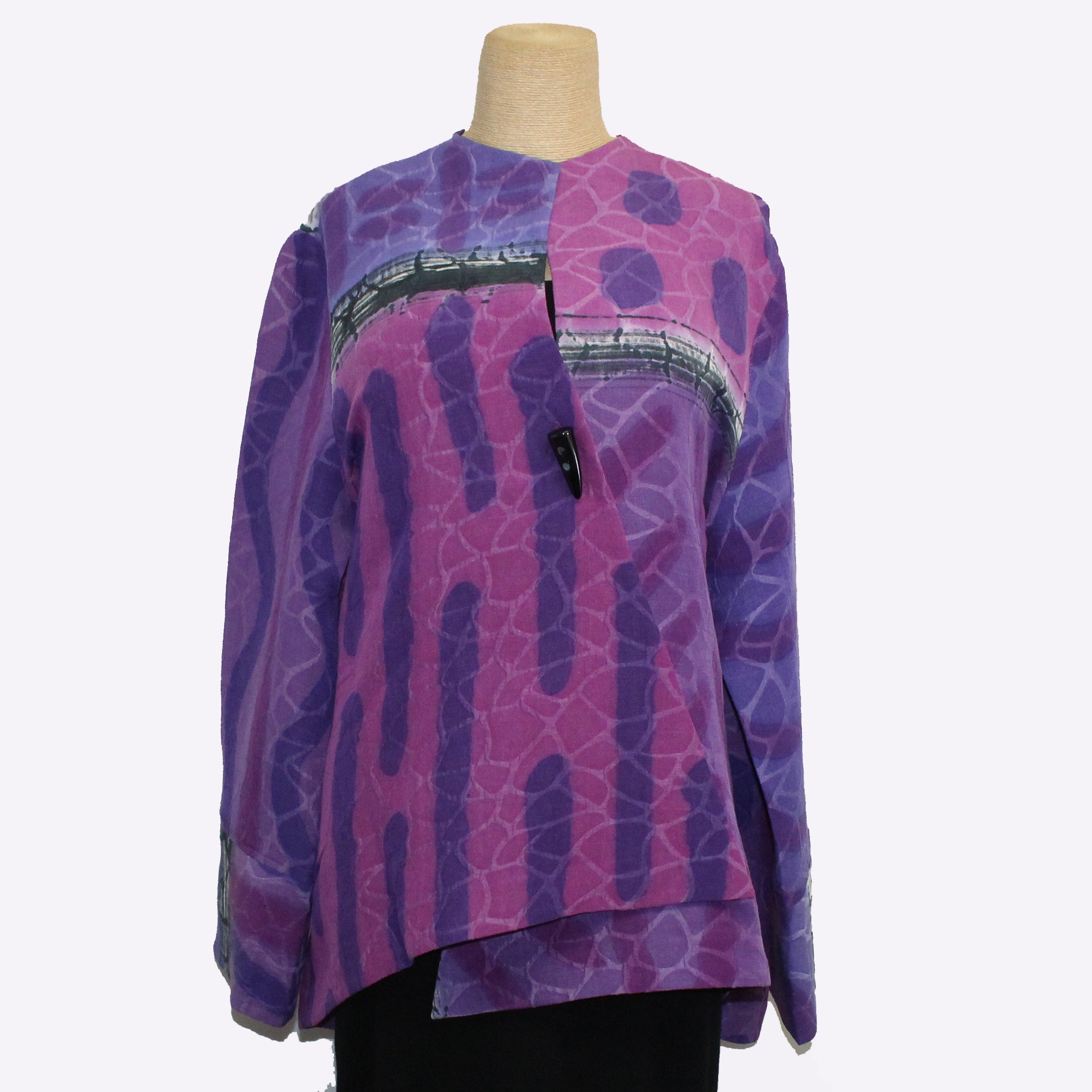 Kay Chapman Jacket, Asymmetrical, Why Not, Lavender/Violet, M