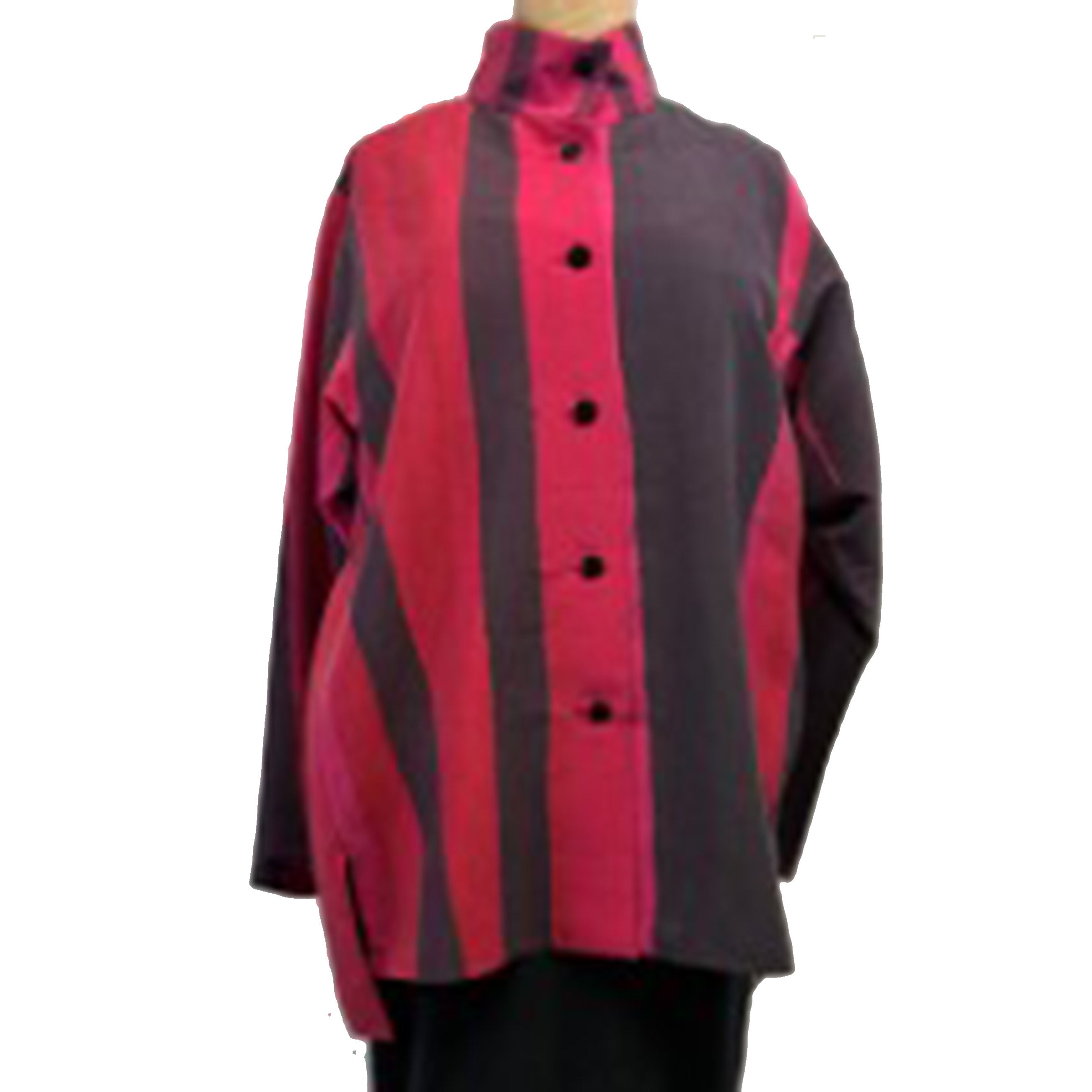 Kay Chapman Shirt, Issey, Red/Black, S/M