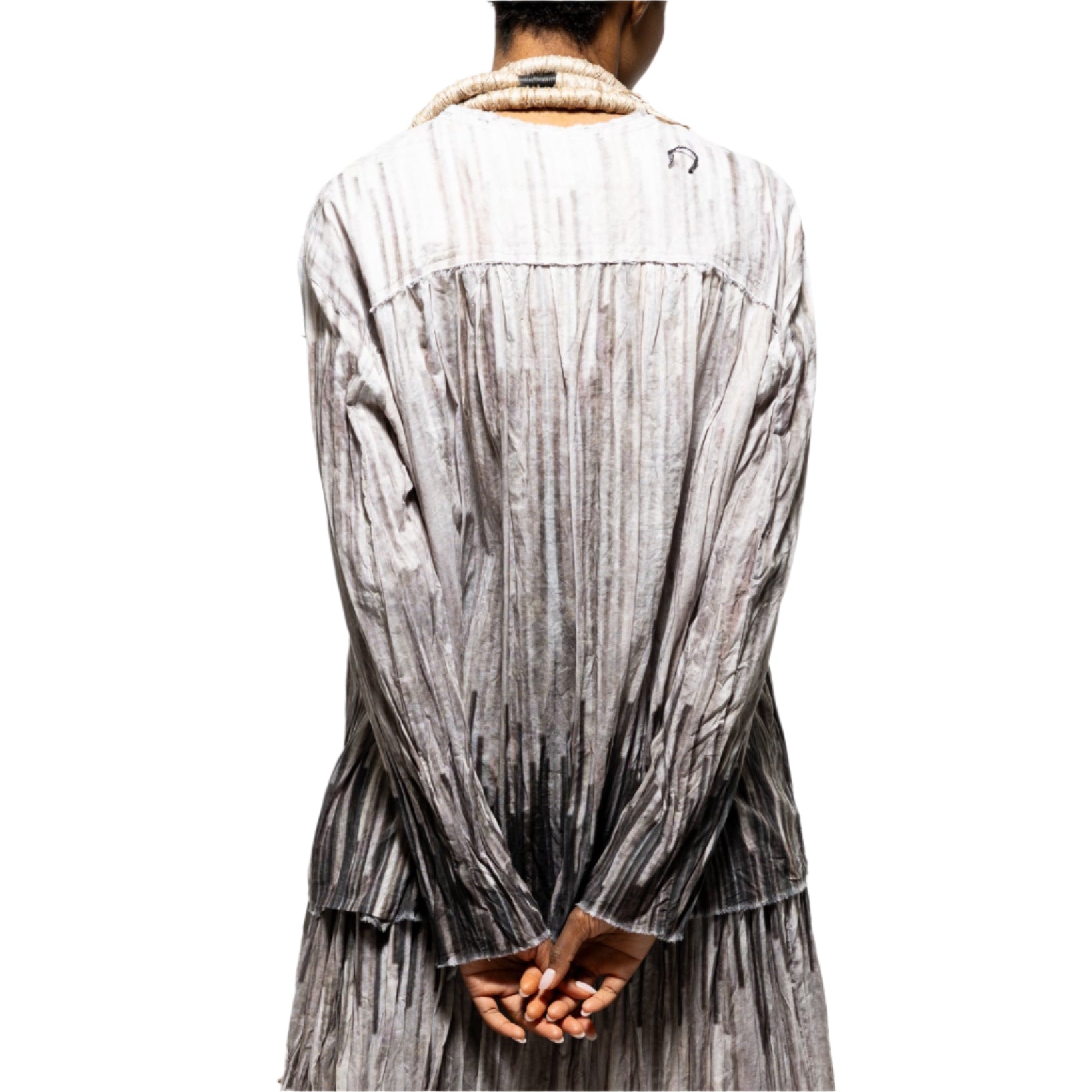 Loyko Shirt, Shadows, Charcoal/Grey/Soft White S/M