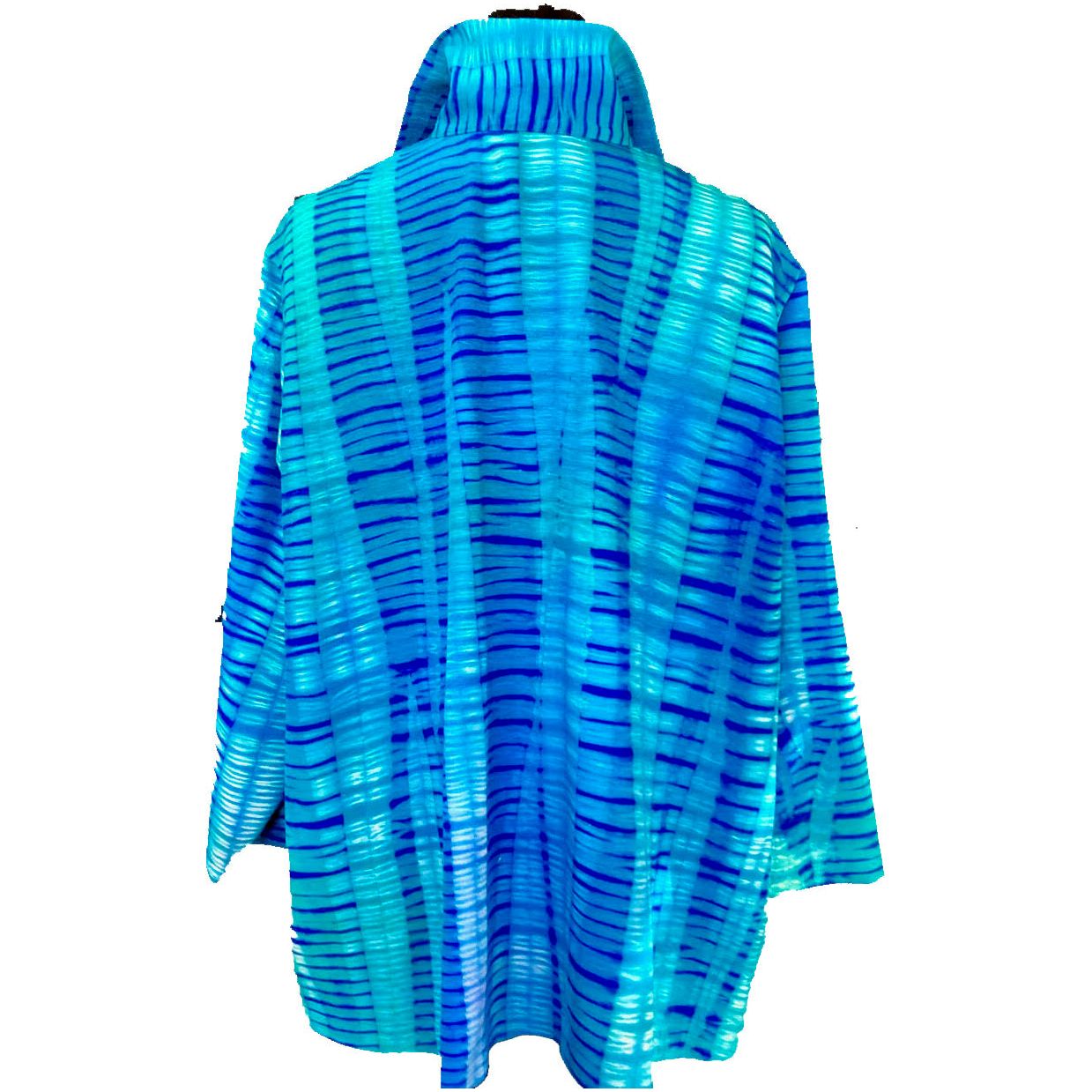 Doshi Shirt, Miyako, Turquoise/Blue, L/XL