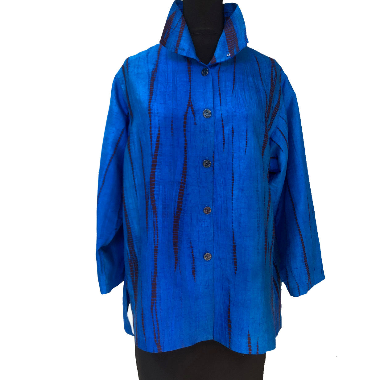 Doshi Shirt, Breath of Miyake, Royal Blue, L/XL
