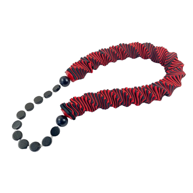 Ellen Sue Gordon Necklace, Roasted Chili Pepper Twist