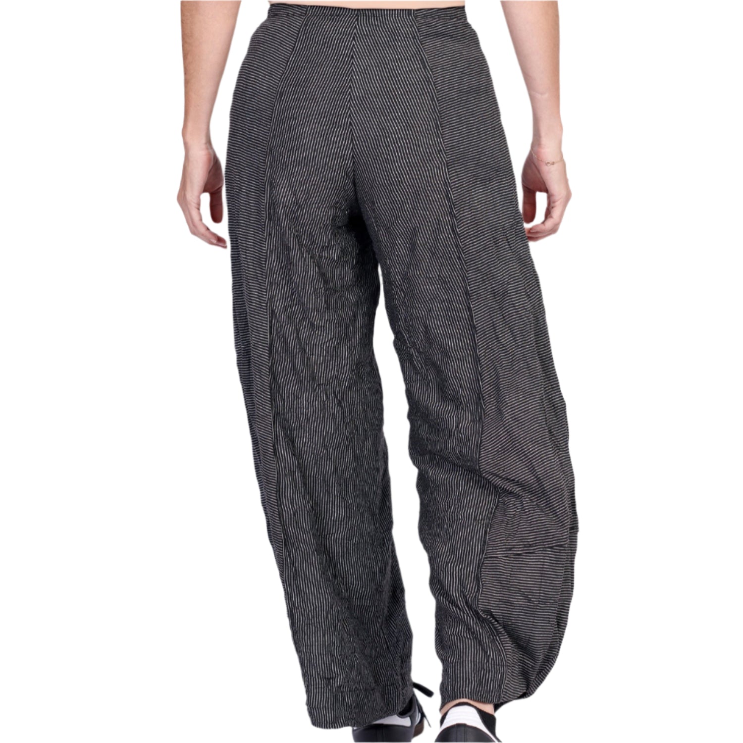 Alembika Pants, Punto, Pinstripe, Black/White XS