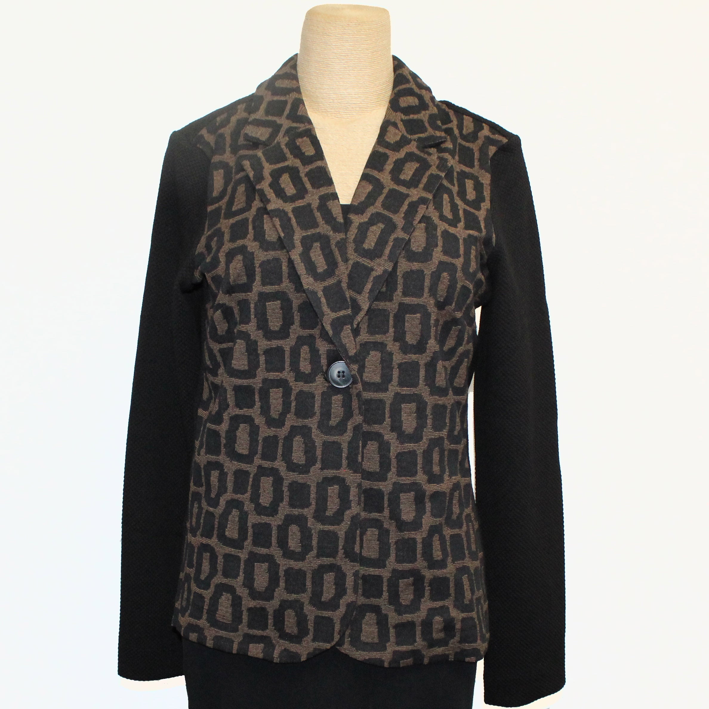 Alembika Jacket, Coffee/Black XS