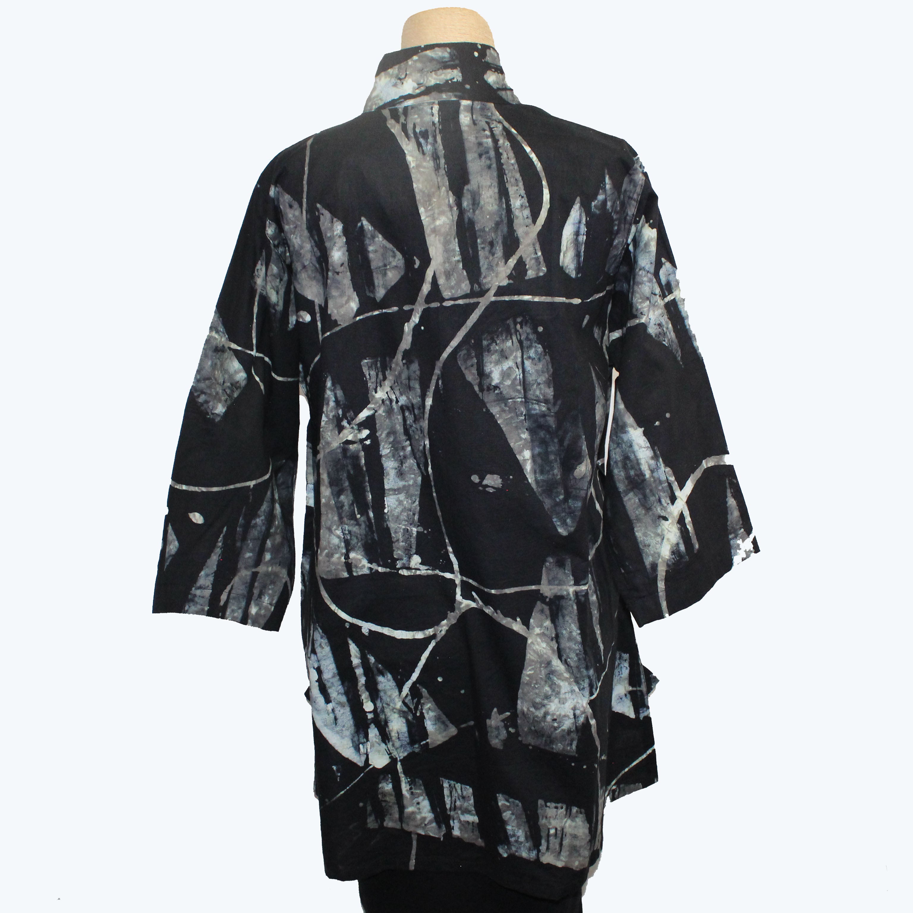 Adverb Shirt, Therefore, Black/Grey/White M/L