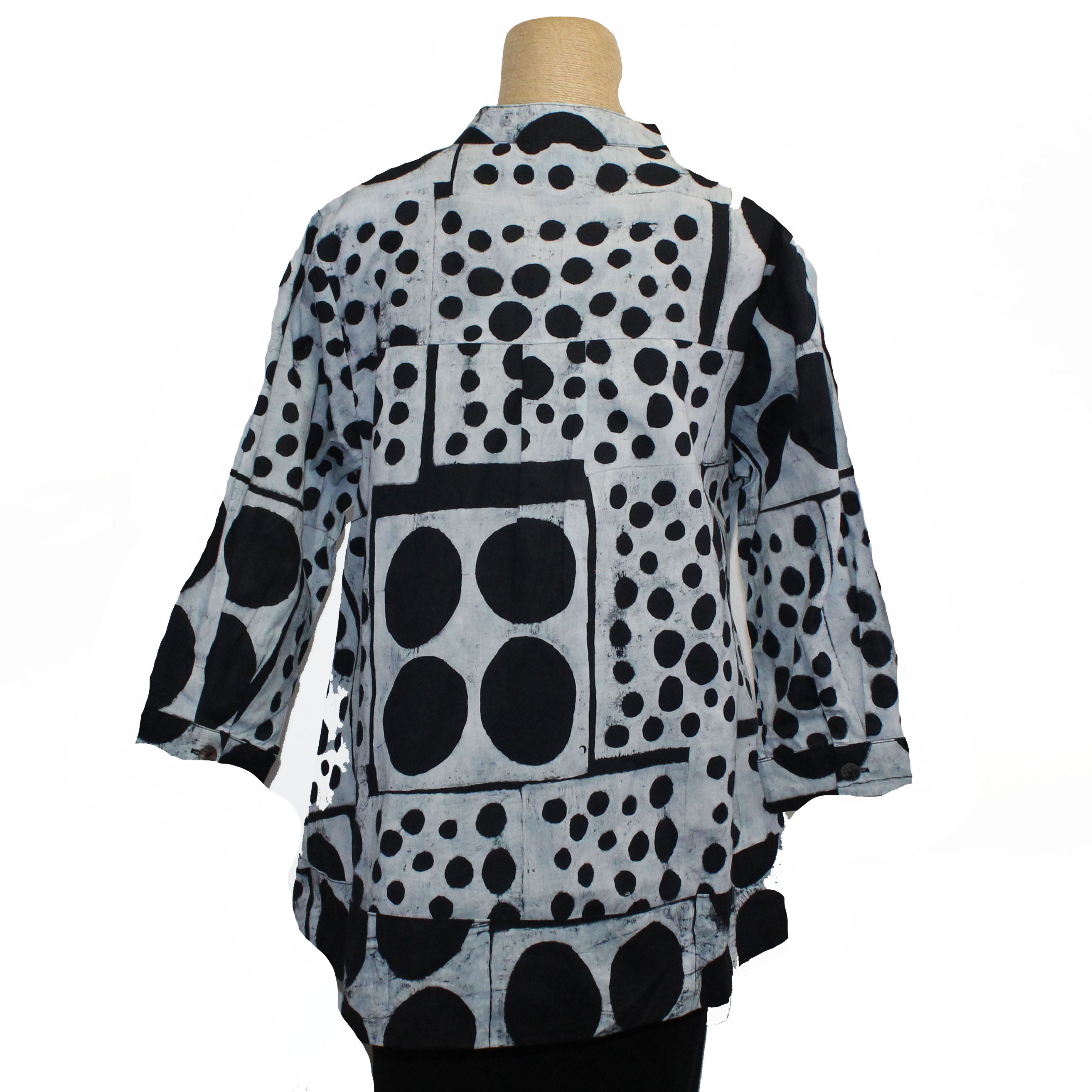 Adverb Shirt, After, Black & White L