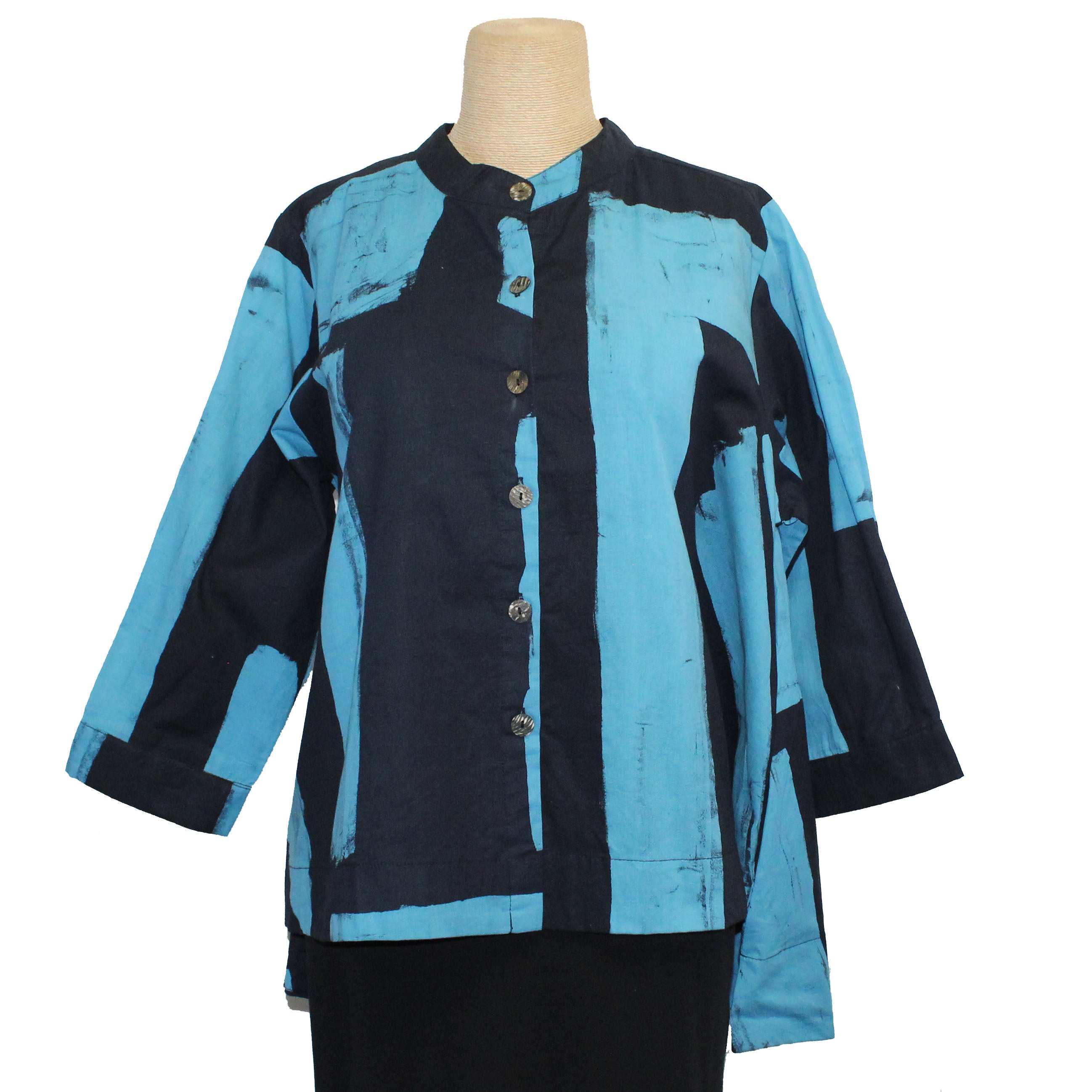 Adverb Shirt, After, Aqua L