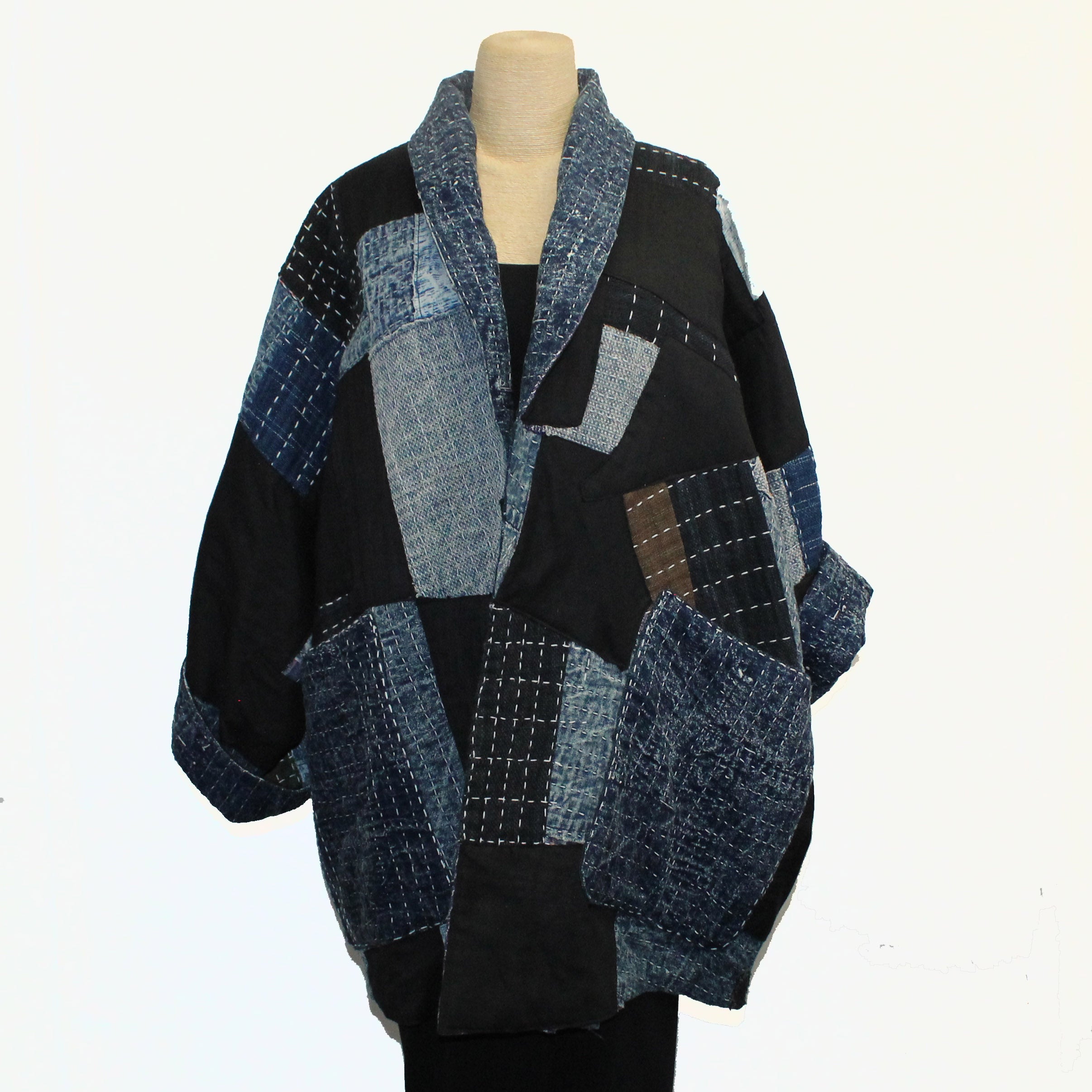 Bounkhong Signavong Reversible Jacket, Multi-Patch, OS Fits M-XL