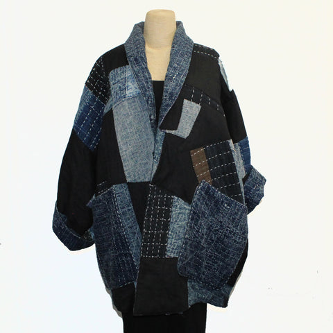 Bounkhong Signavong Reversible Jacket, Multi-Patch, OS Fits M-XL