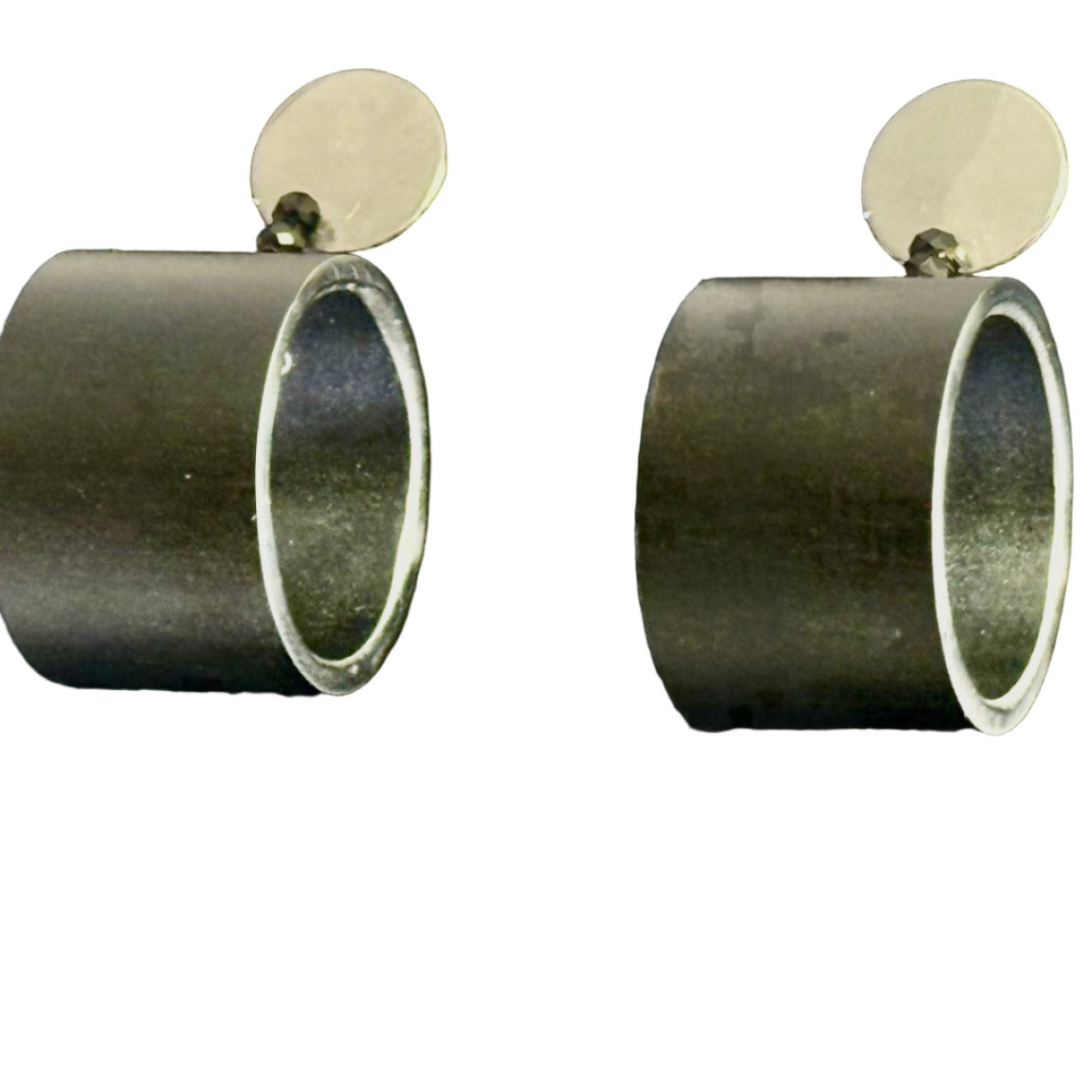 Christina Brampti Earrings, Post, Black