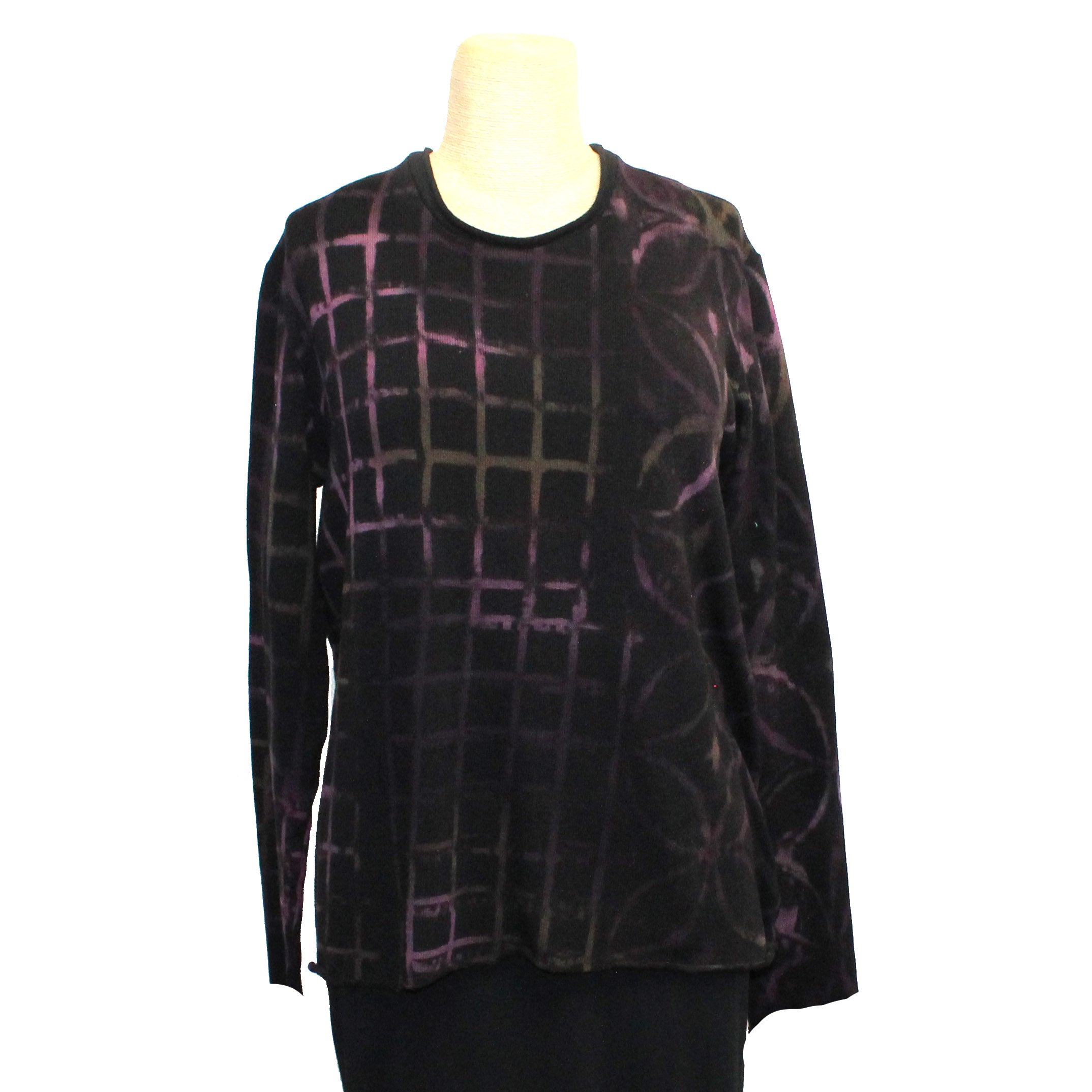 Heyne Bogut Sweater, Black/Pink Tile M