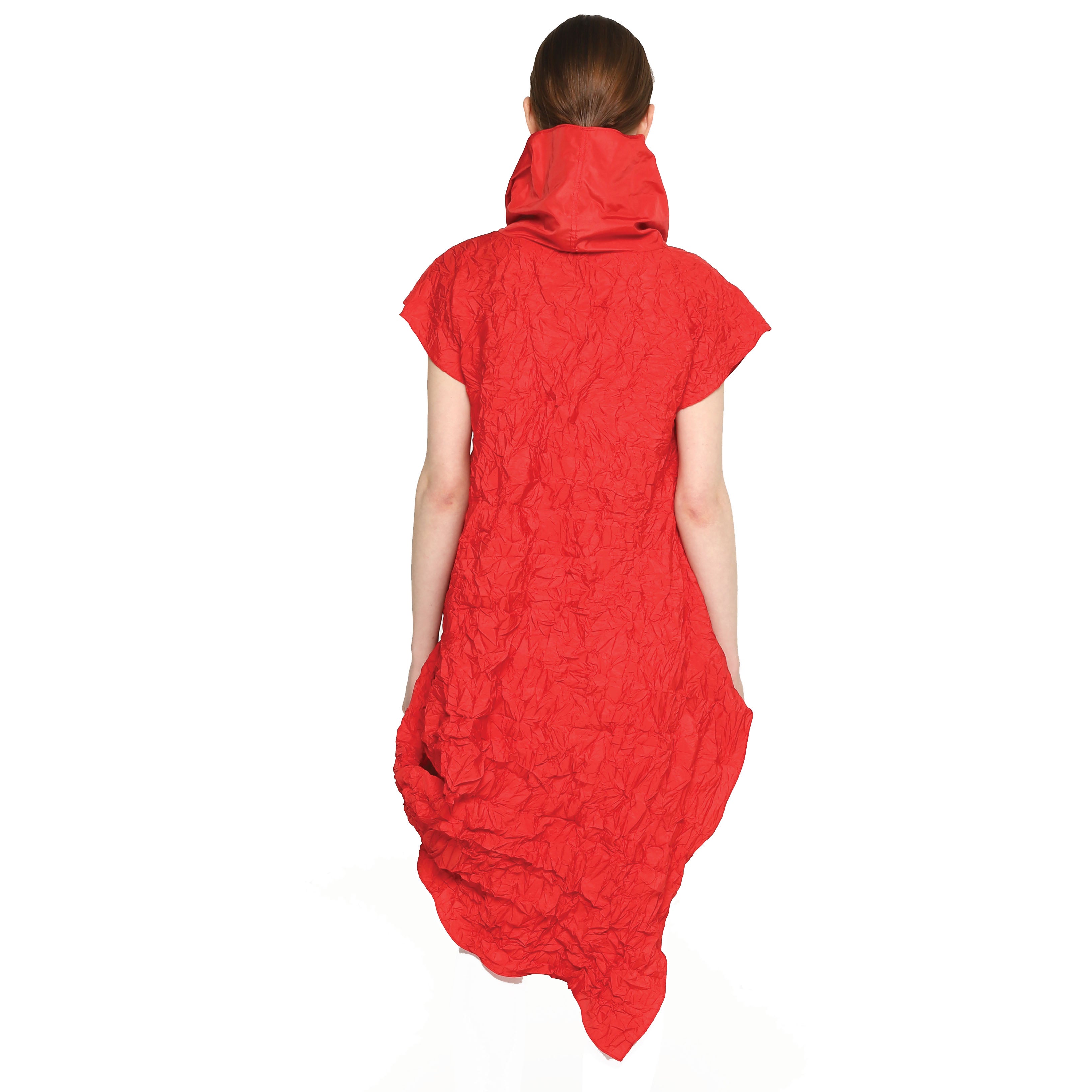 Igor Long Tunic, Crinkle Red