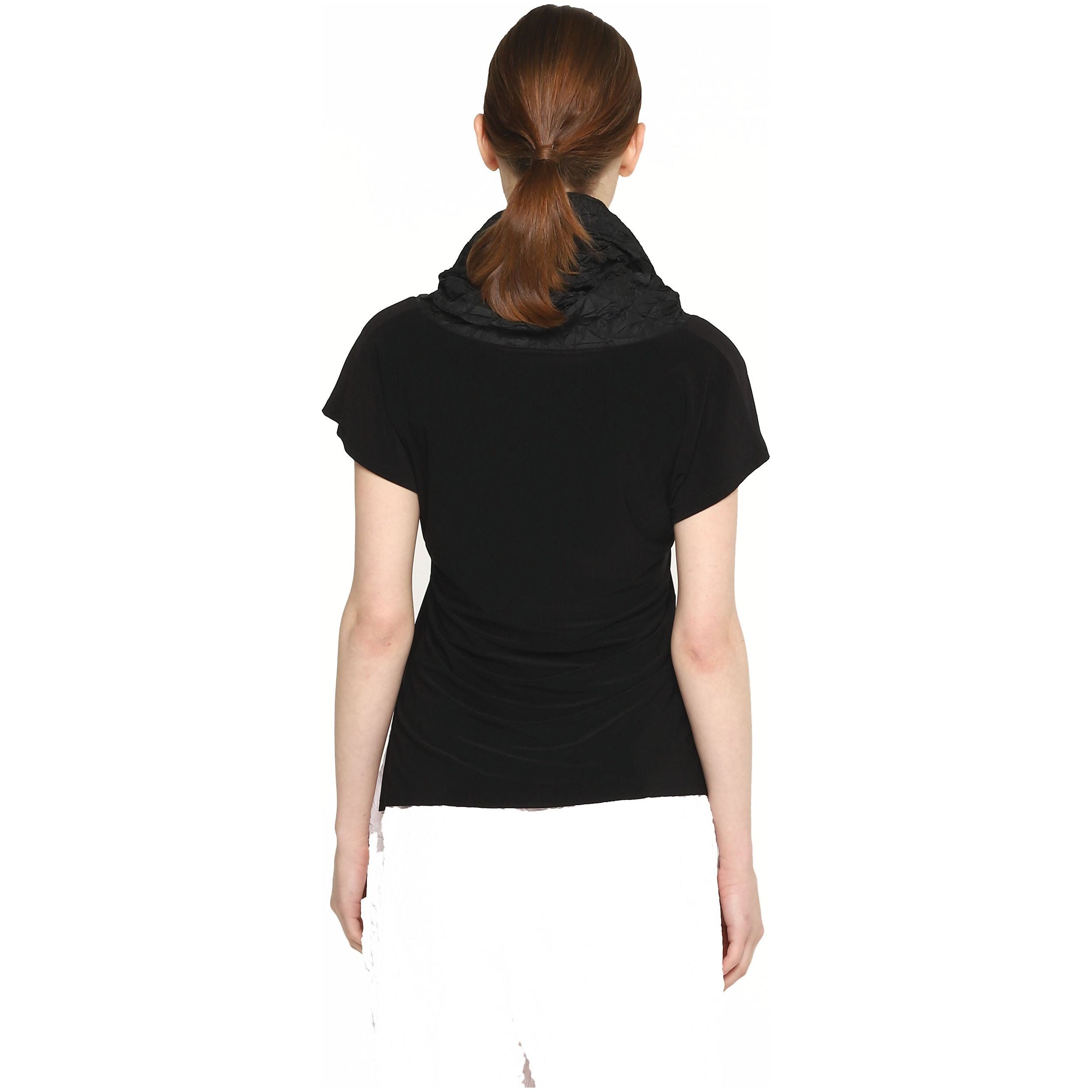 Igor Top, Short Sleeve, Black M/L
