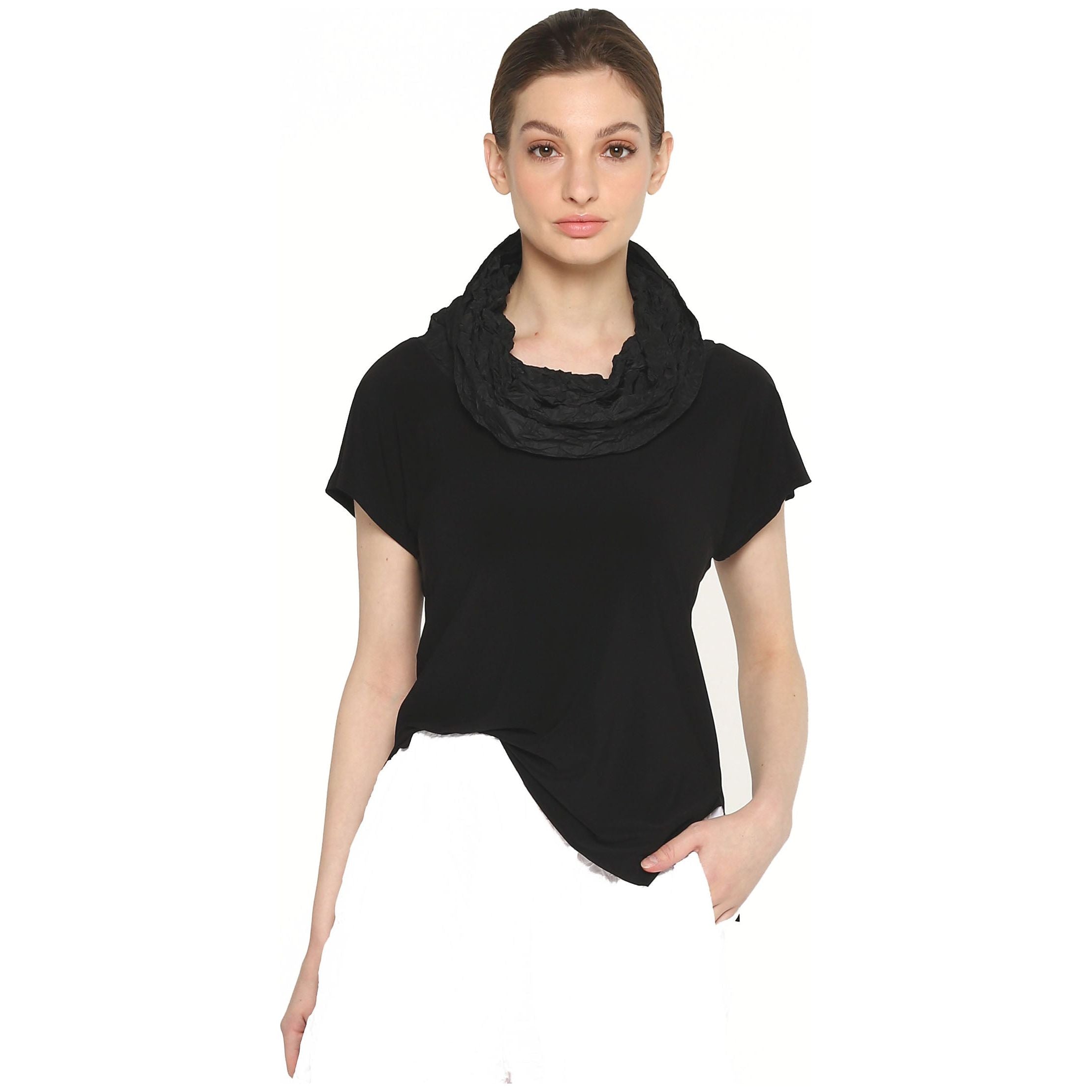 Igor Top, Short Sleeve, Black M/L