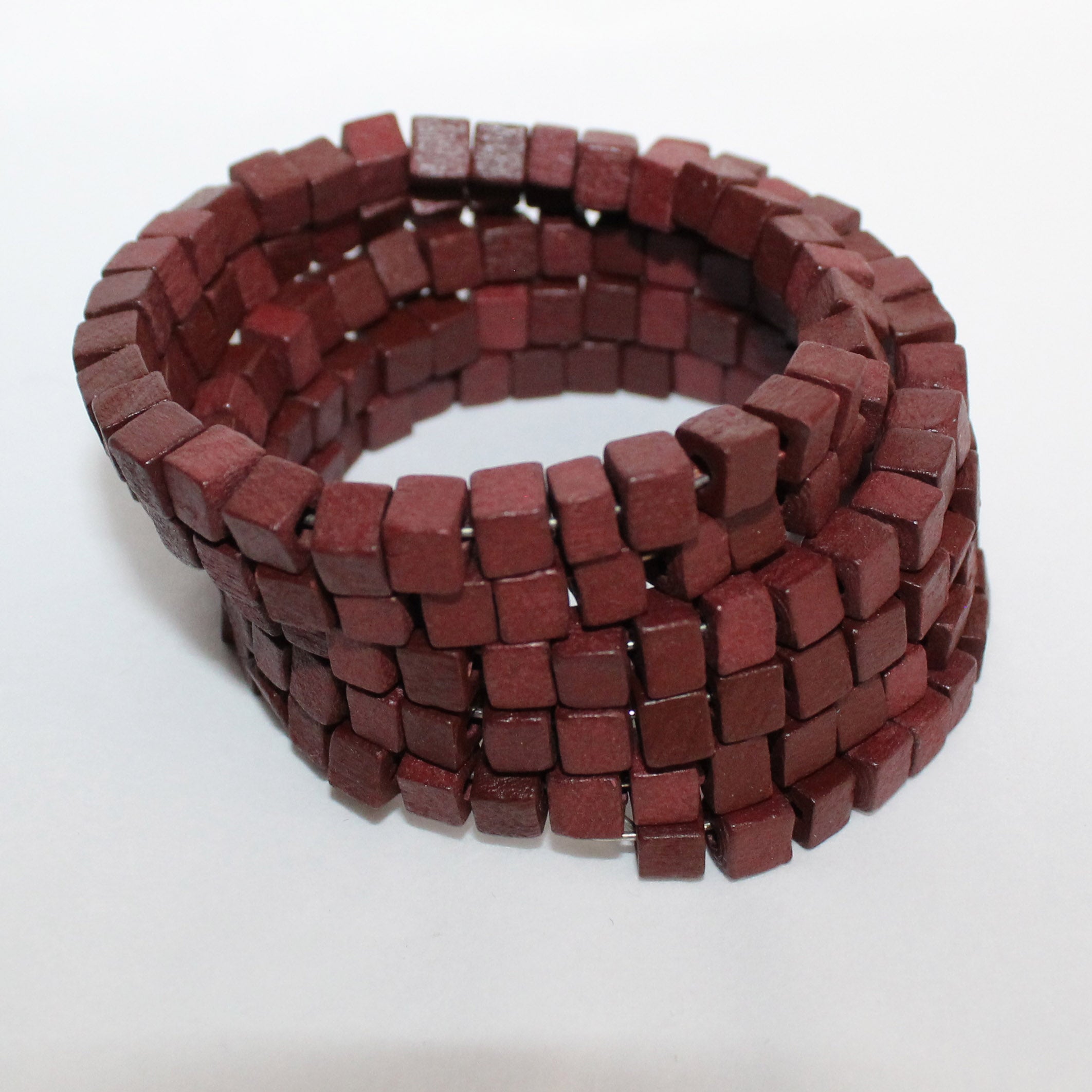 Jianhui London Bracelet, Snake, Burgundy