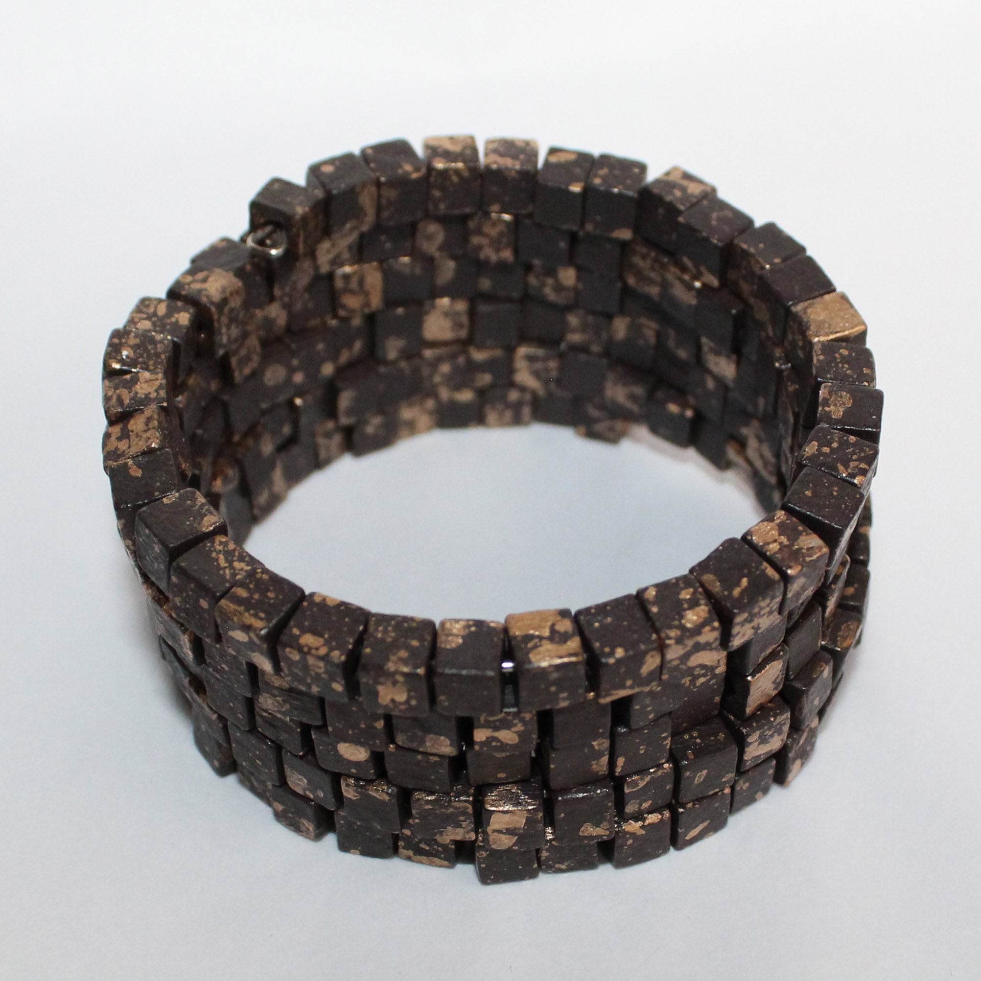 Jianhui London Bracelet, Snake, Eggplant/Gold