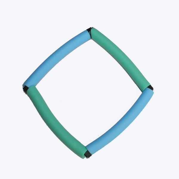 Klamir Bracelet, Green/Sky Blue