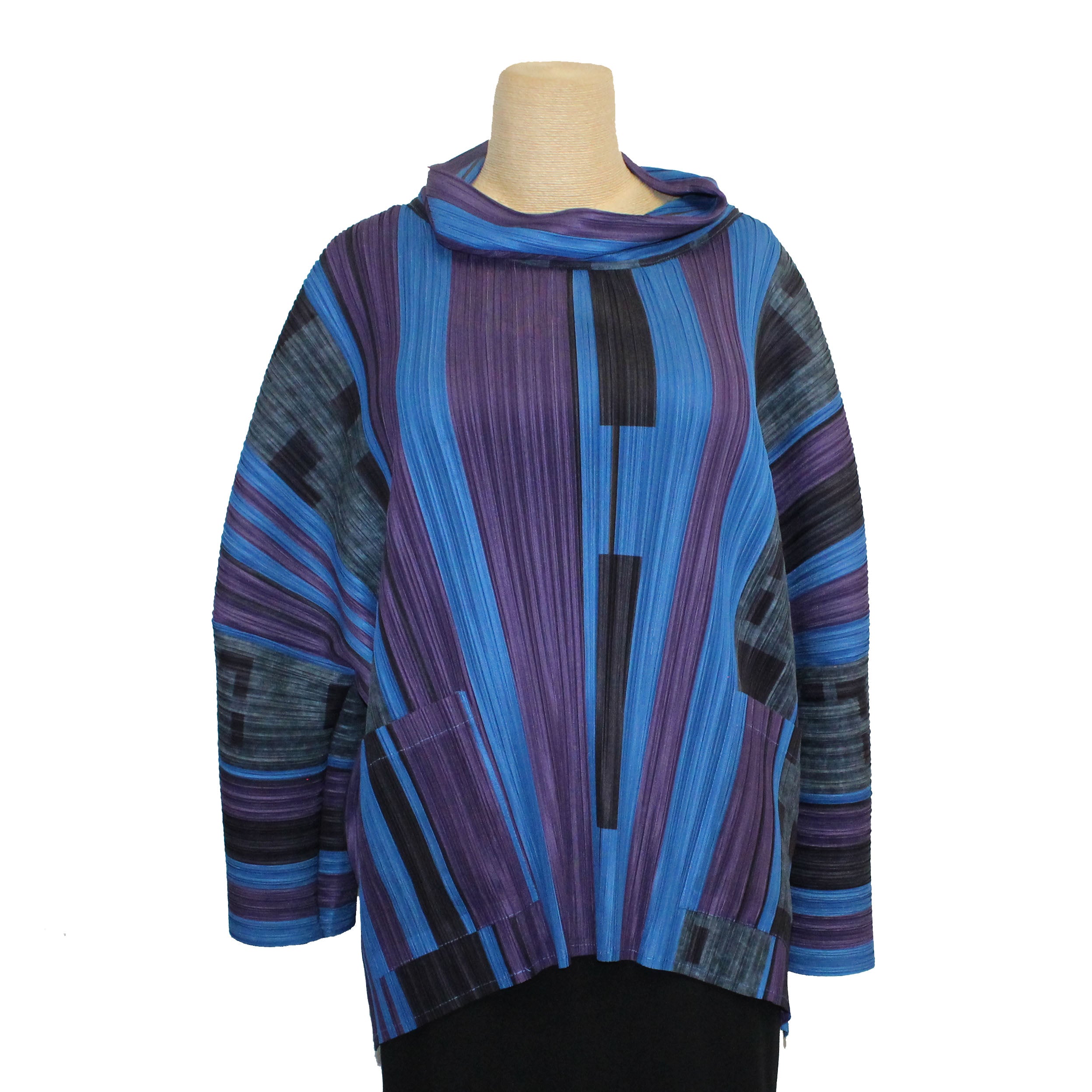 MC Oasis Pullover, Turn Box, Blue, OS Fits S-L