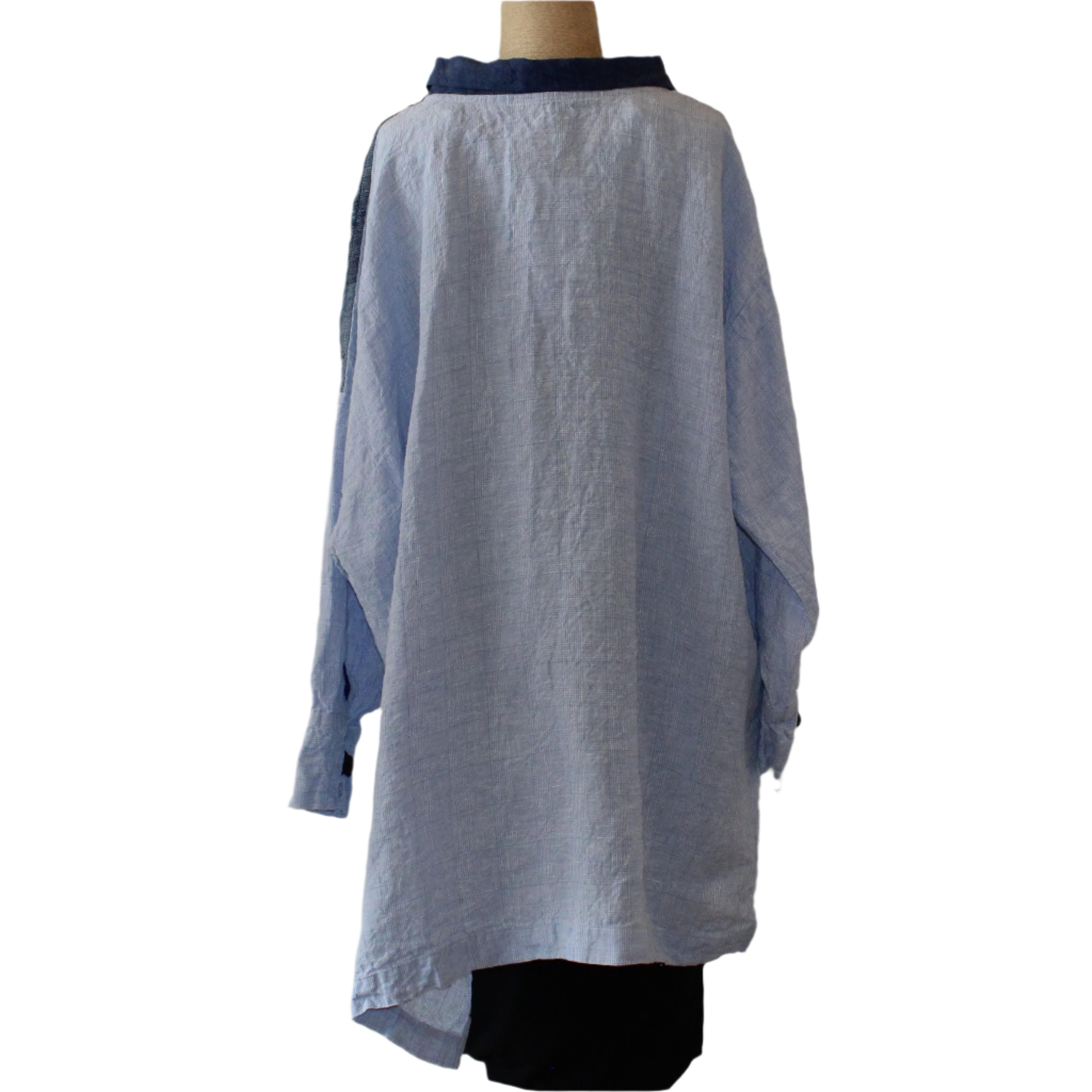 Mara Gibbucci Shirt, Blue, XL