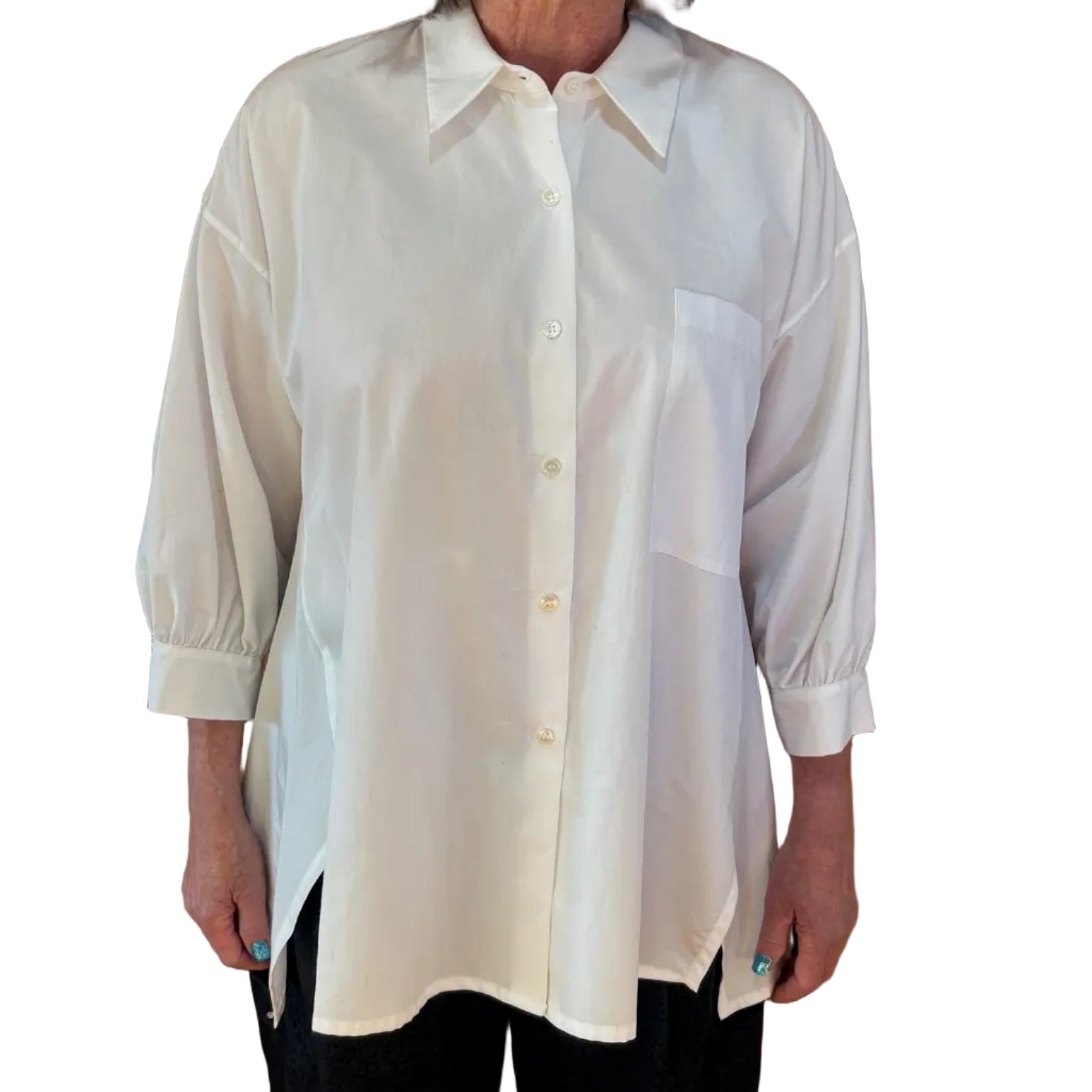 Mona Thalheimer Shirt, Kendall, White S, M & L