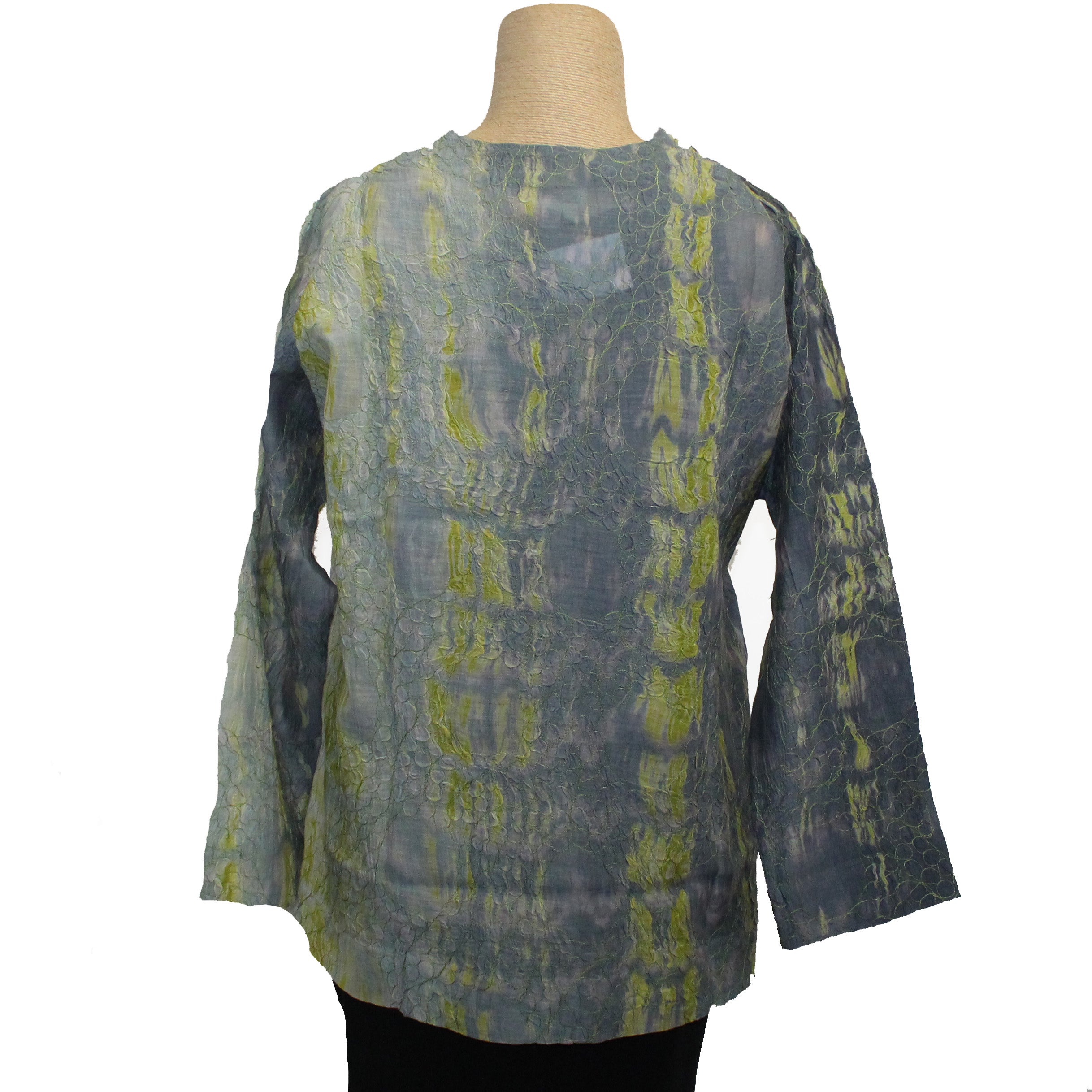 Neeru Kumar Pullover, Grey & Yellow, S