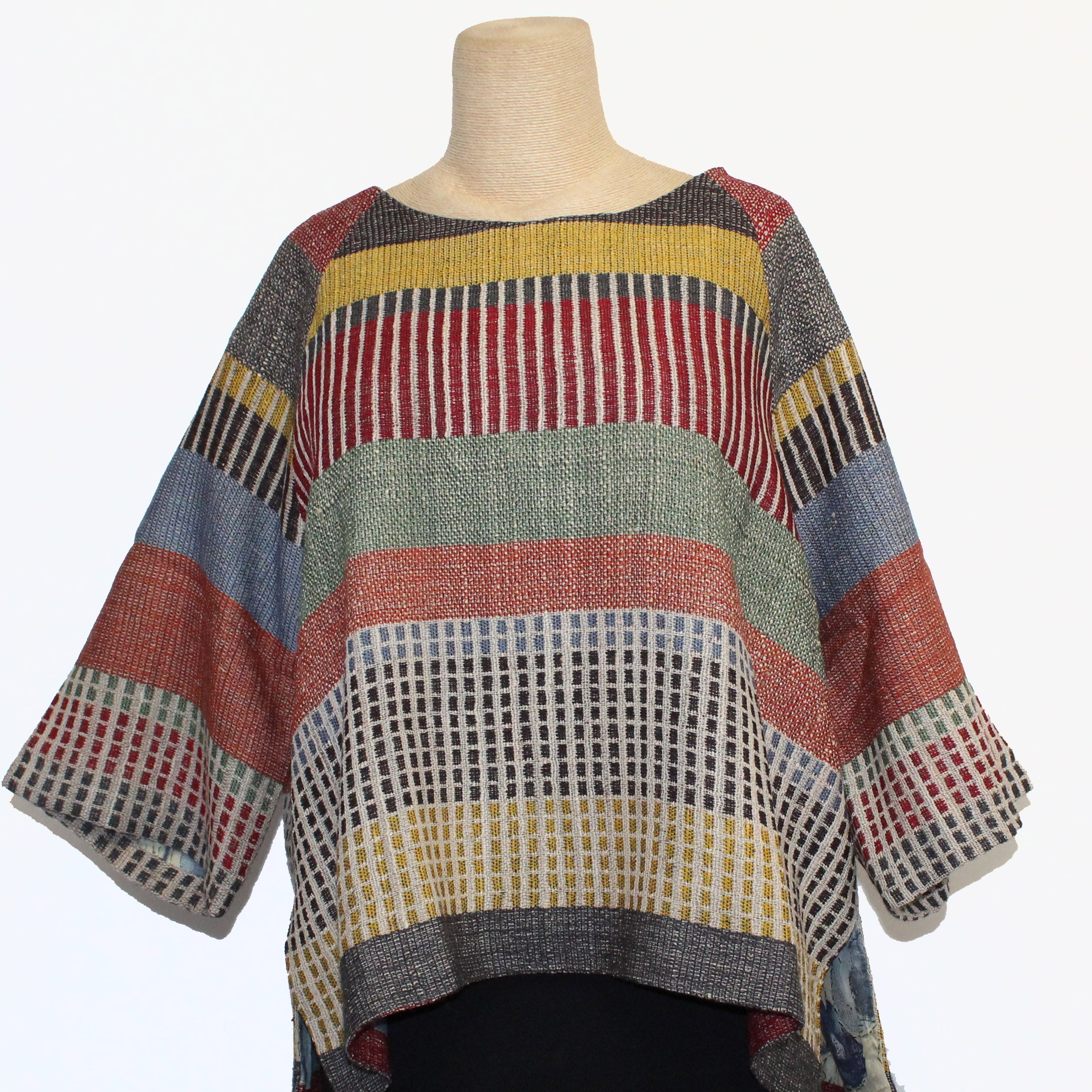 Neeru Kumar Pullover, Multi-Color Reversible L