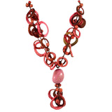 Lula Castillo Necklace, Medellin, Pink