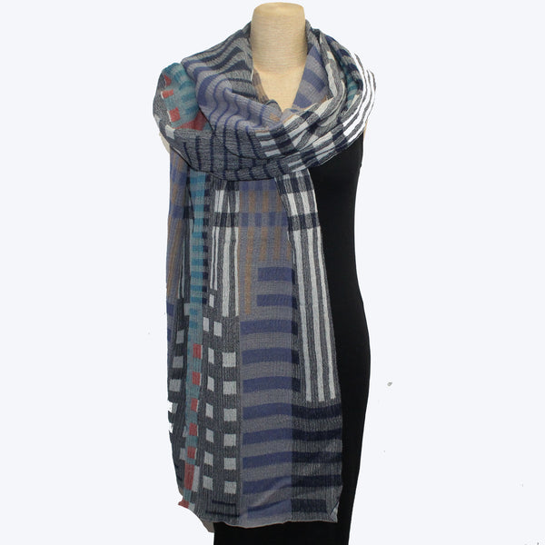 Nuno Shawl, Landmark, Blue Mix