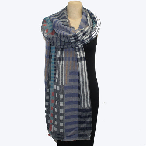 Nuno Shawl, Landmark, Blue Mix
