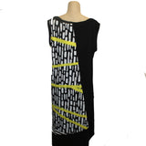 Ozai N Ku Dress, Black/Yellow/White XS/S & S/M