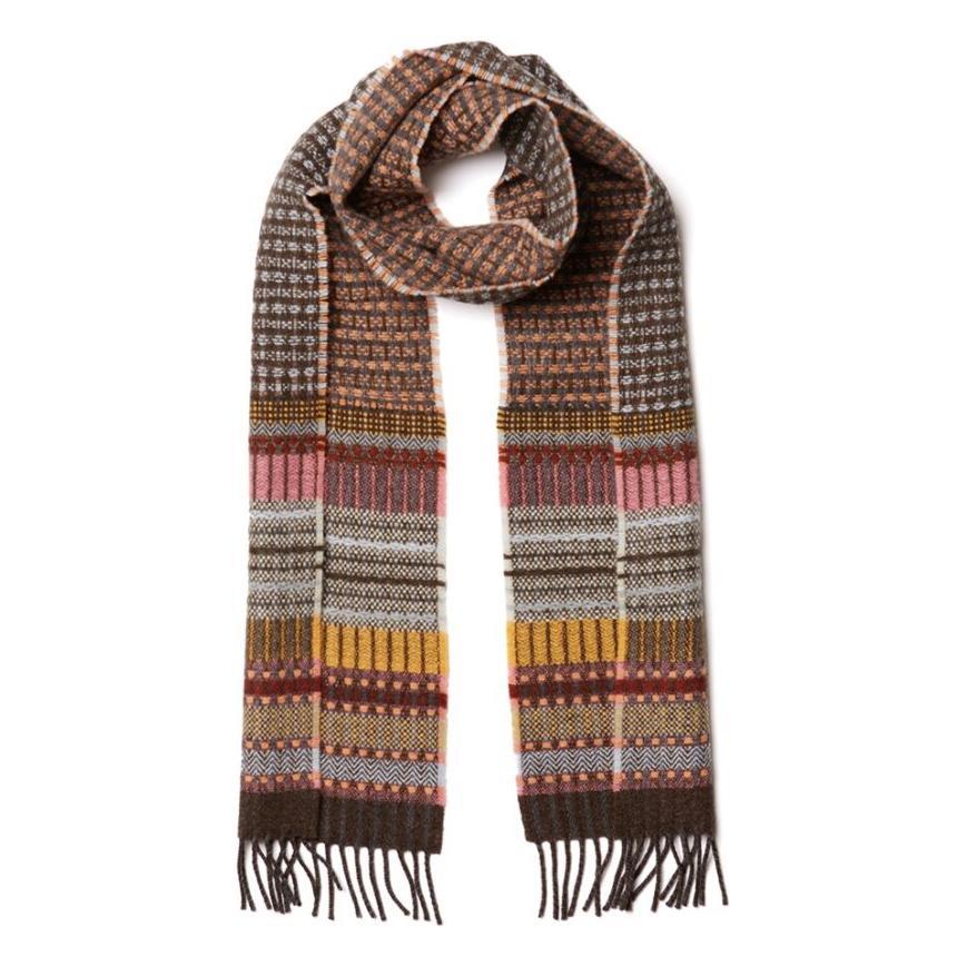 Wallace Sewell Scarf, Fremont Sorbet, Peach/Lavender/Blue