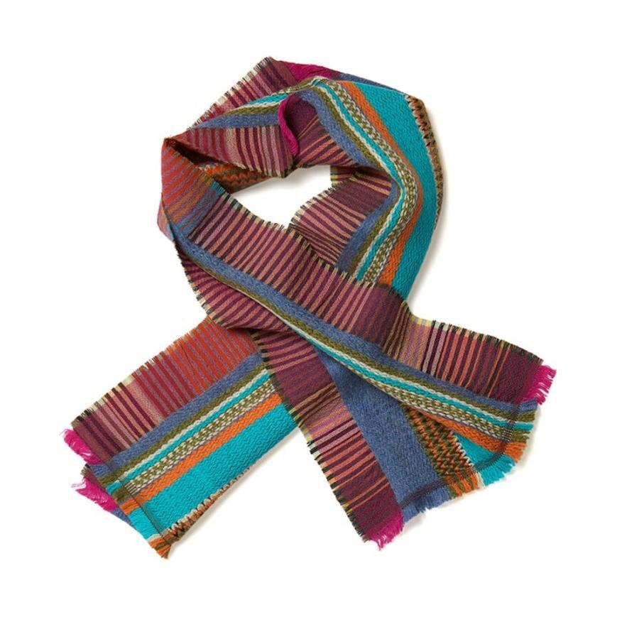 Wallace Sewell Scarf, Euclid Jeans, Blue